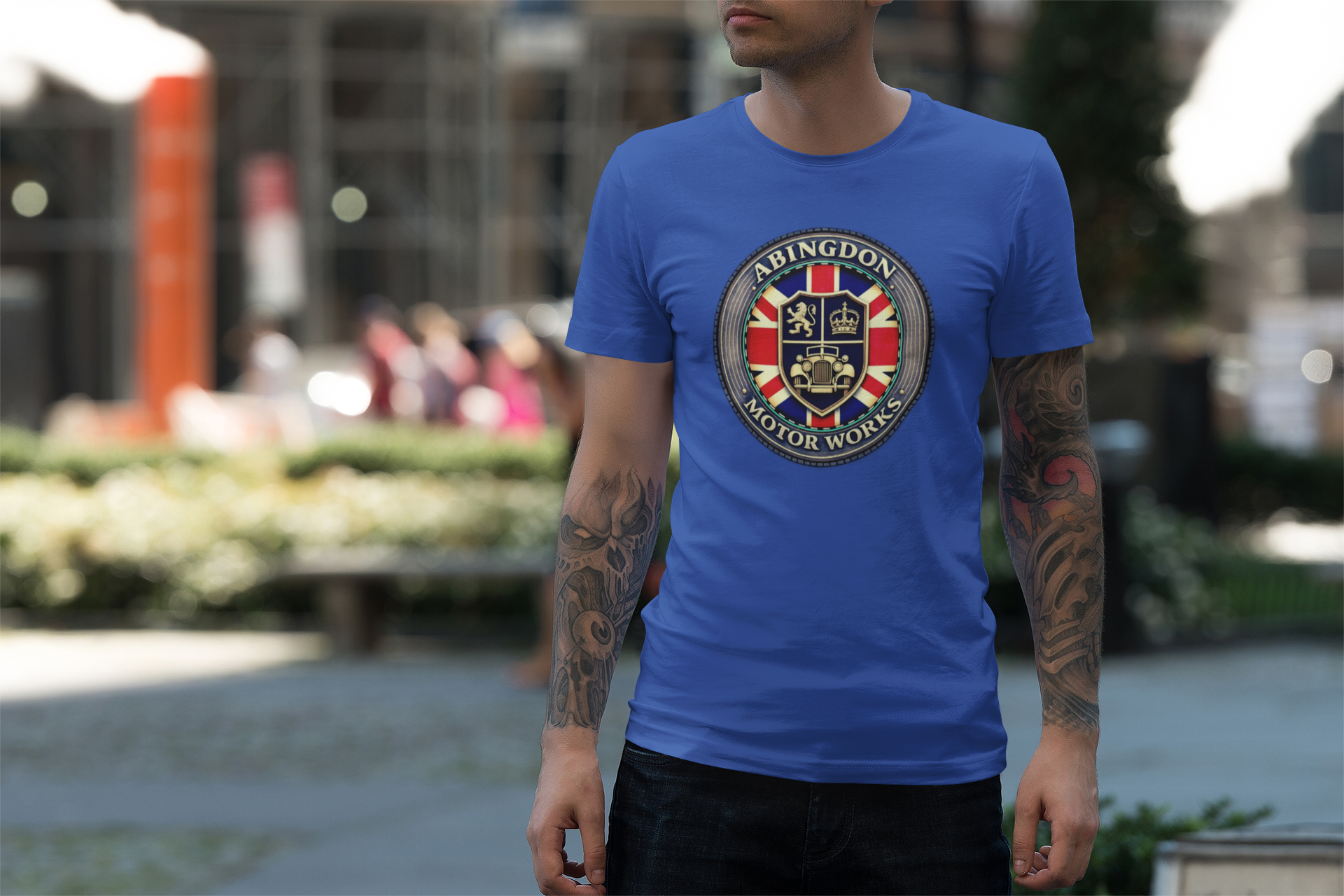 Abingdon Motor Works T-Shirt – British Heritage Tee