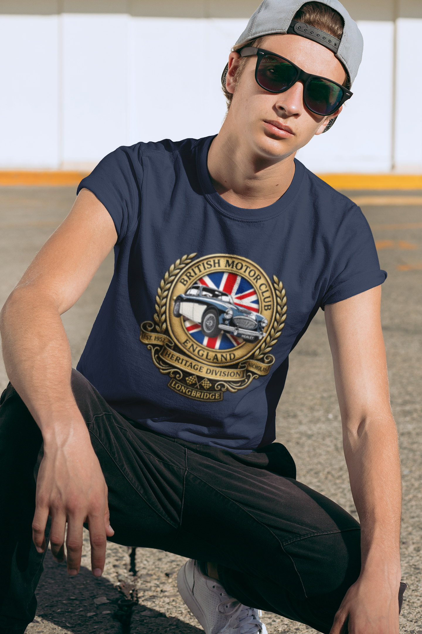 British Motor Club T-Shirt – Vintage Austin Heritage Tee