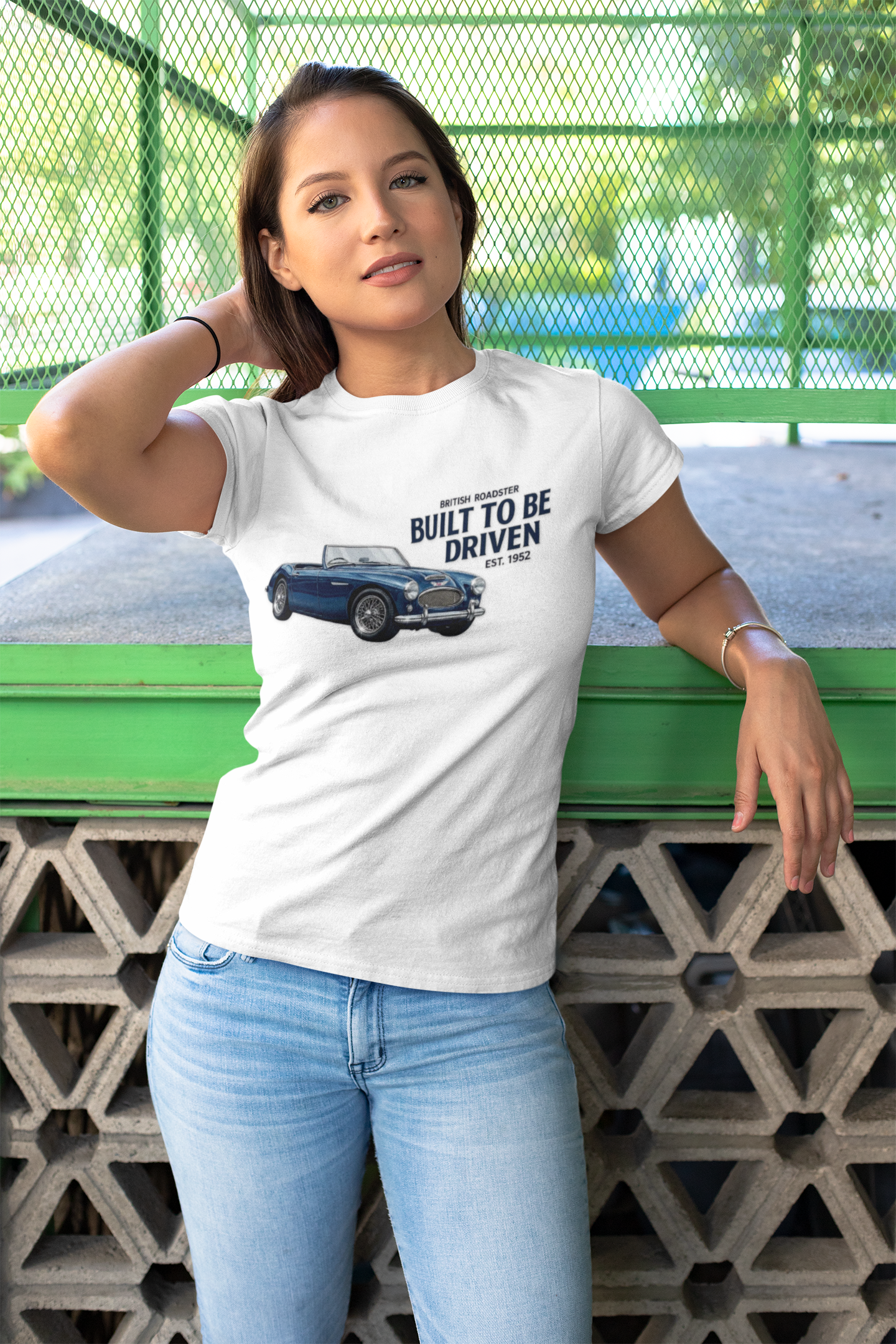 Built to Be Driven T-Shirt – British Healey Roadster Tee
