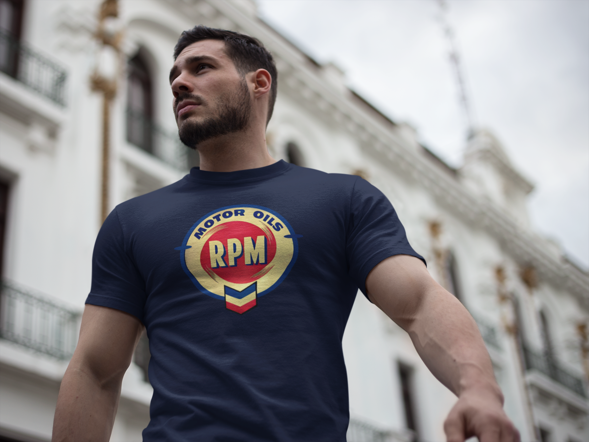 Vintage RPM Motor Oil T-Shirt – Retro Garage Style Tee