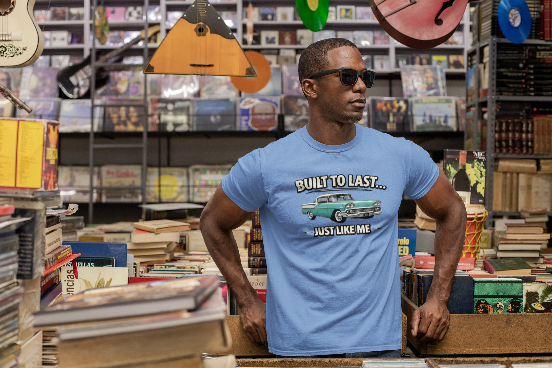 Built To Last Just Like Me | Classic American Car Tee