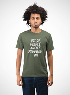 80% of People Aren’t Plugged In T-Shirt – Car Humor Tee
