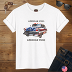 American Steel T-Shirt – Vintage Classic Car Graphic Tee