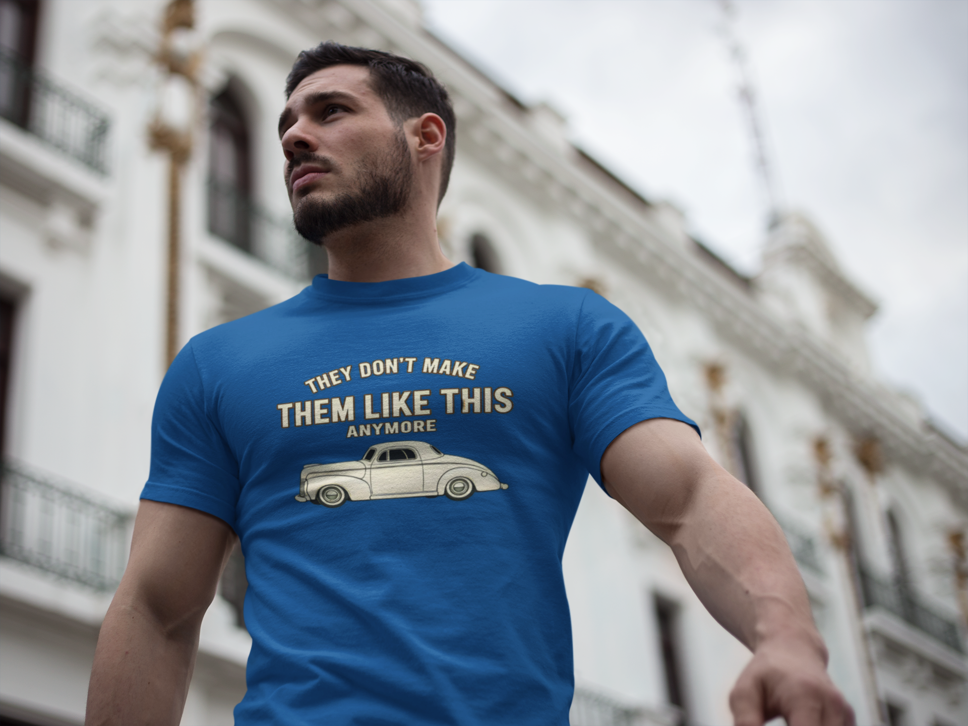 Vintage Classic Car T-Shirt – Retro Automotive Graphic Tee