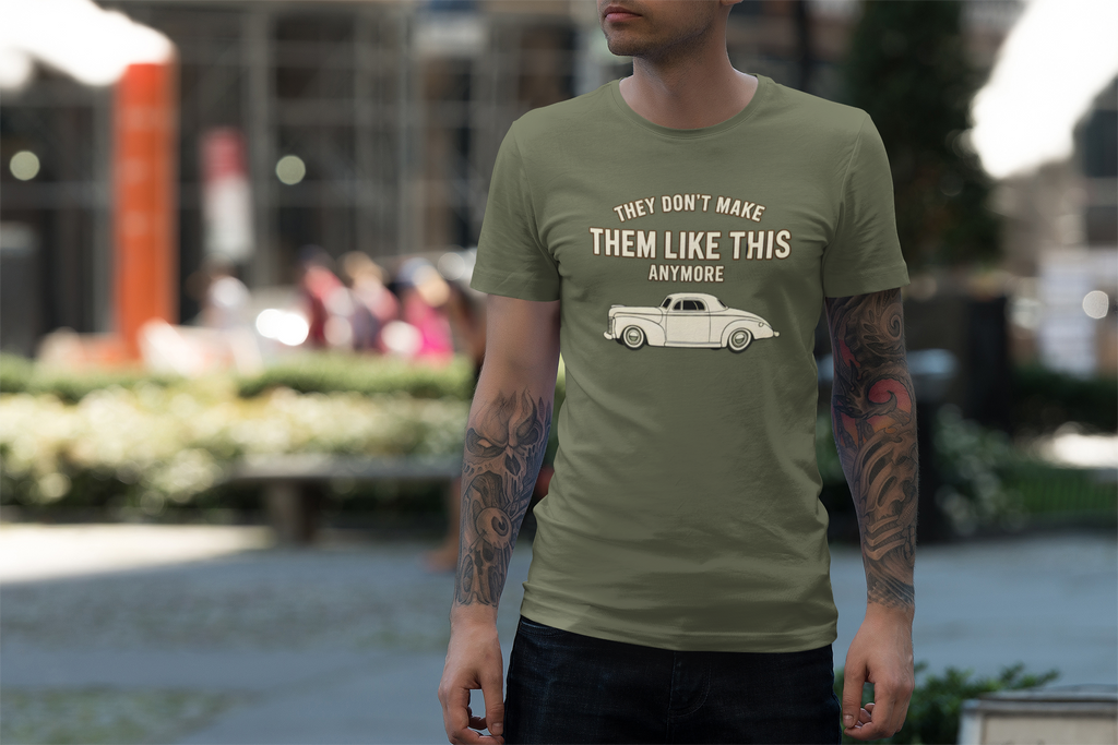 Vintage Classic Car T-Shirt – Retro Automotive Graphic Tee