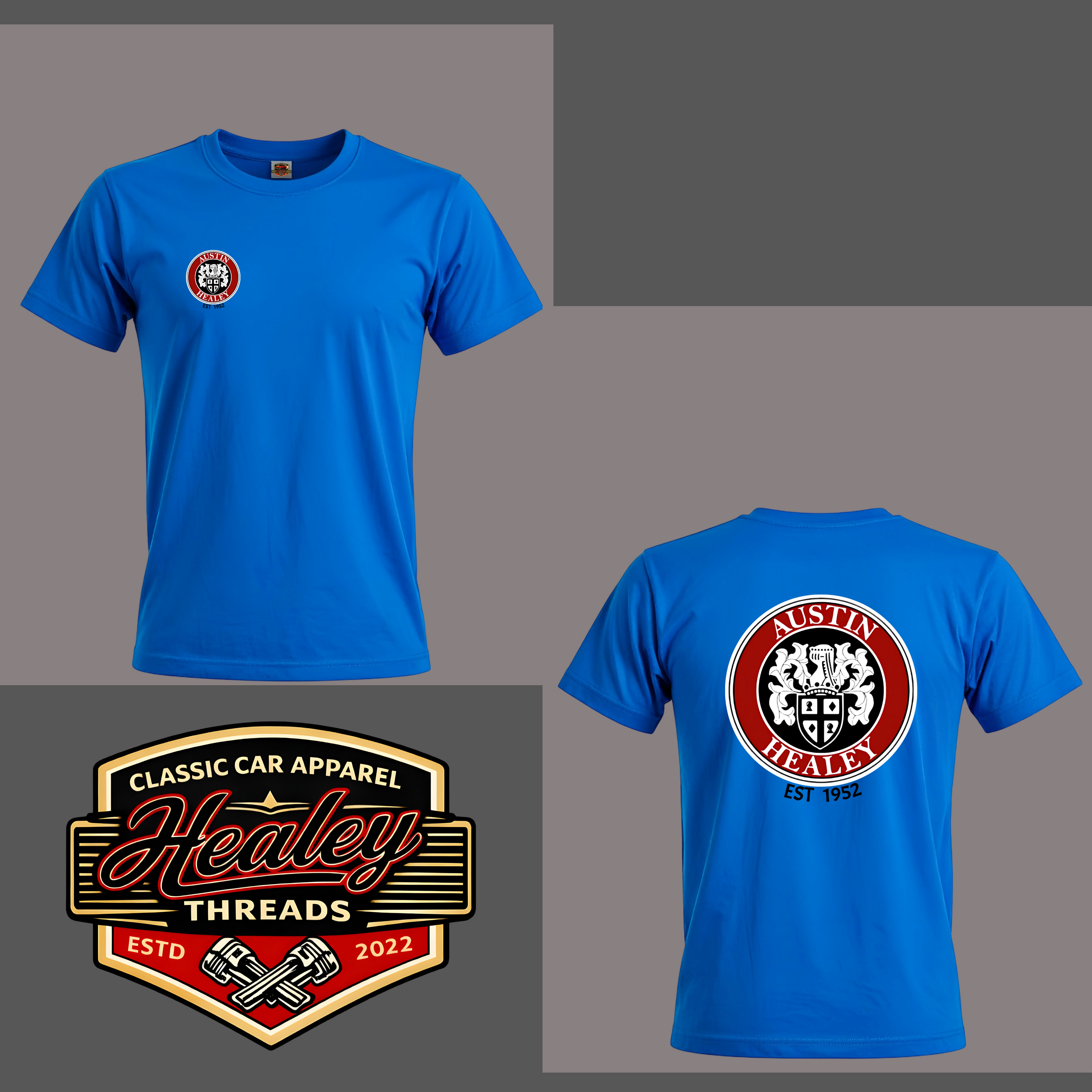 Austin Healey T Shirt – Classic British Crest Tee