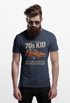 70s Kid Classic Car Tee – Born Too Late for the Golden Age