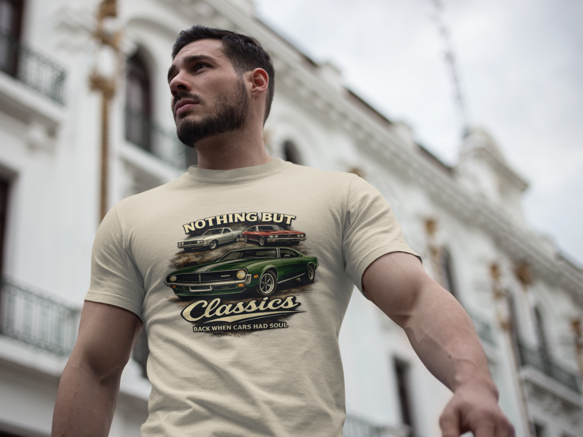 Classic Car T-Shirt – Nothing But Classics Retro Tee