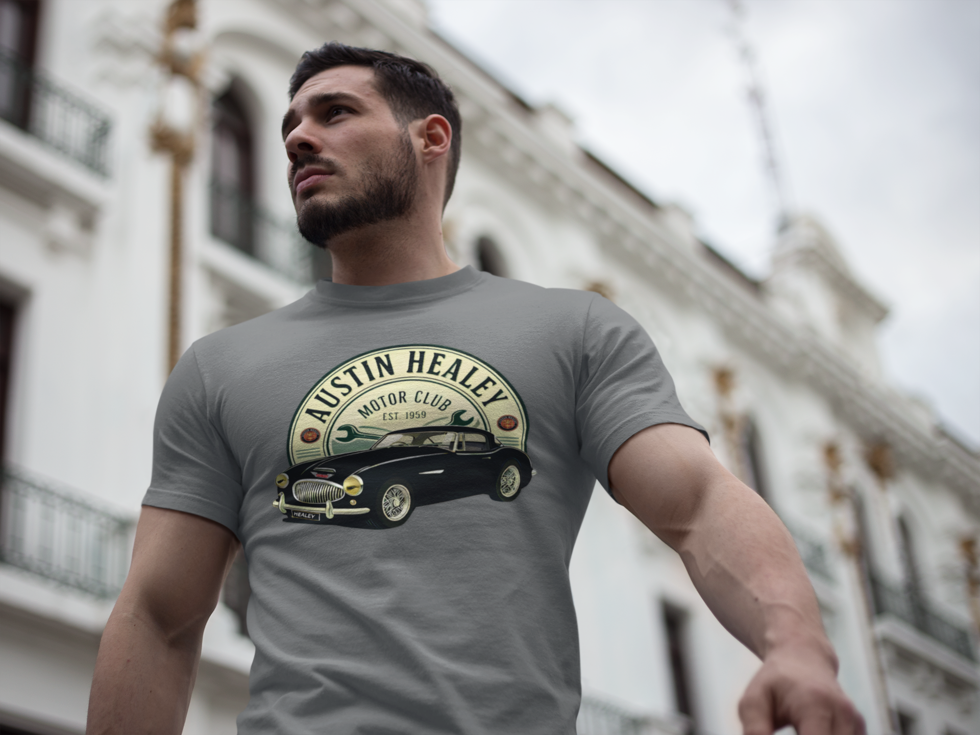 Austin Healey T-Shirt – Vintage Motor Club Graphic Tee