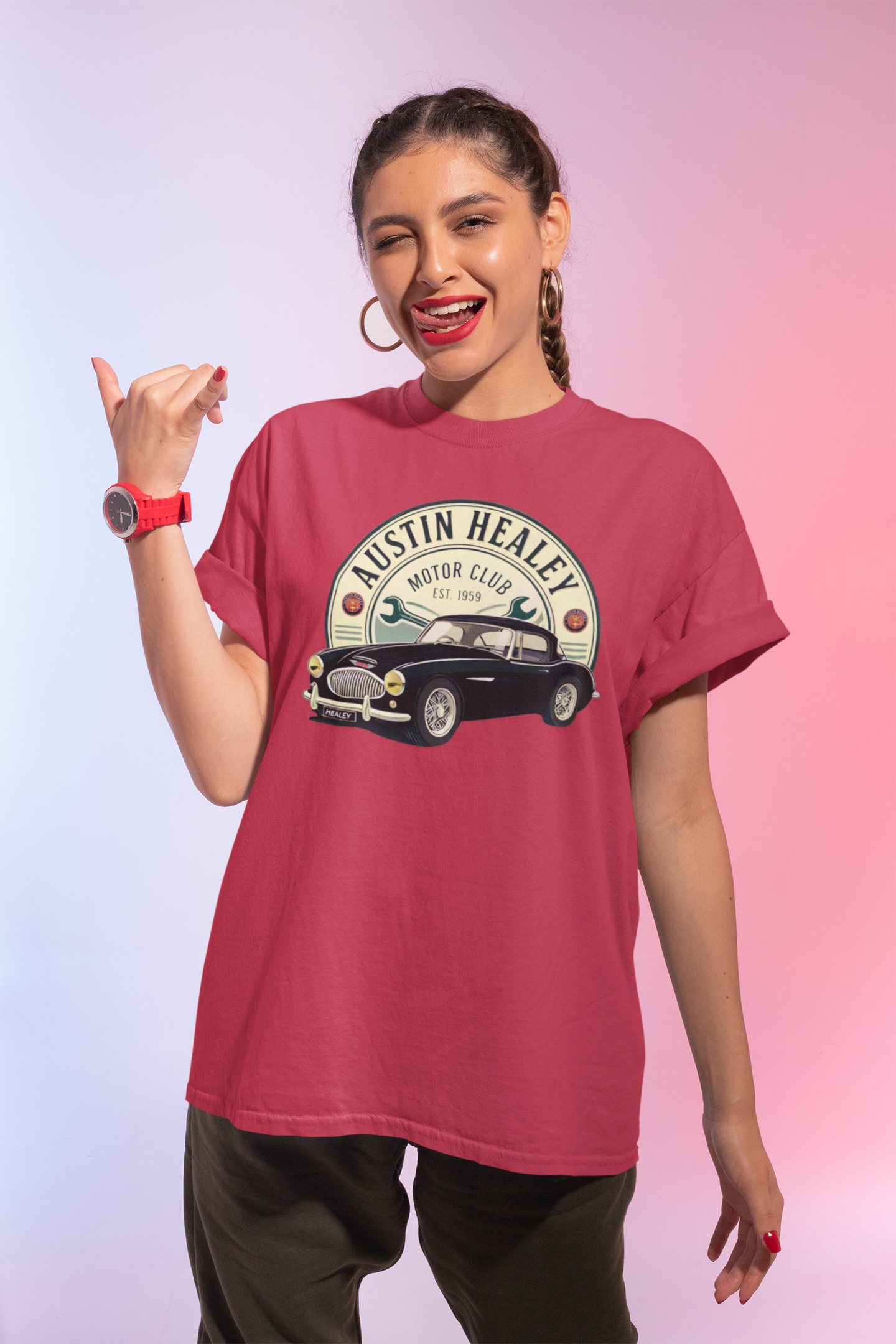 Austin Healey T-Shirt – Vintage Motor Club Graphic Tee