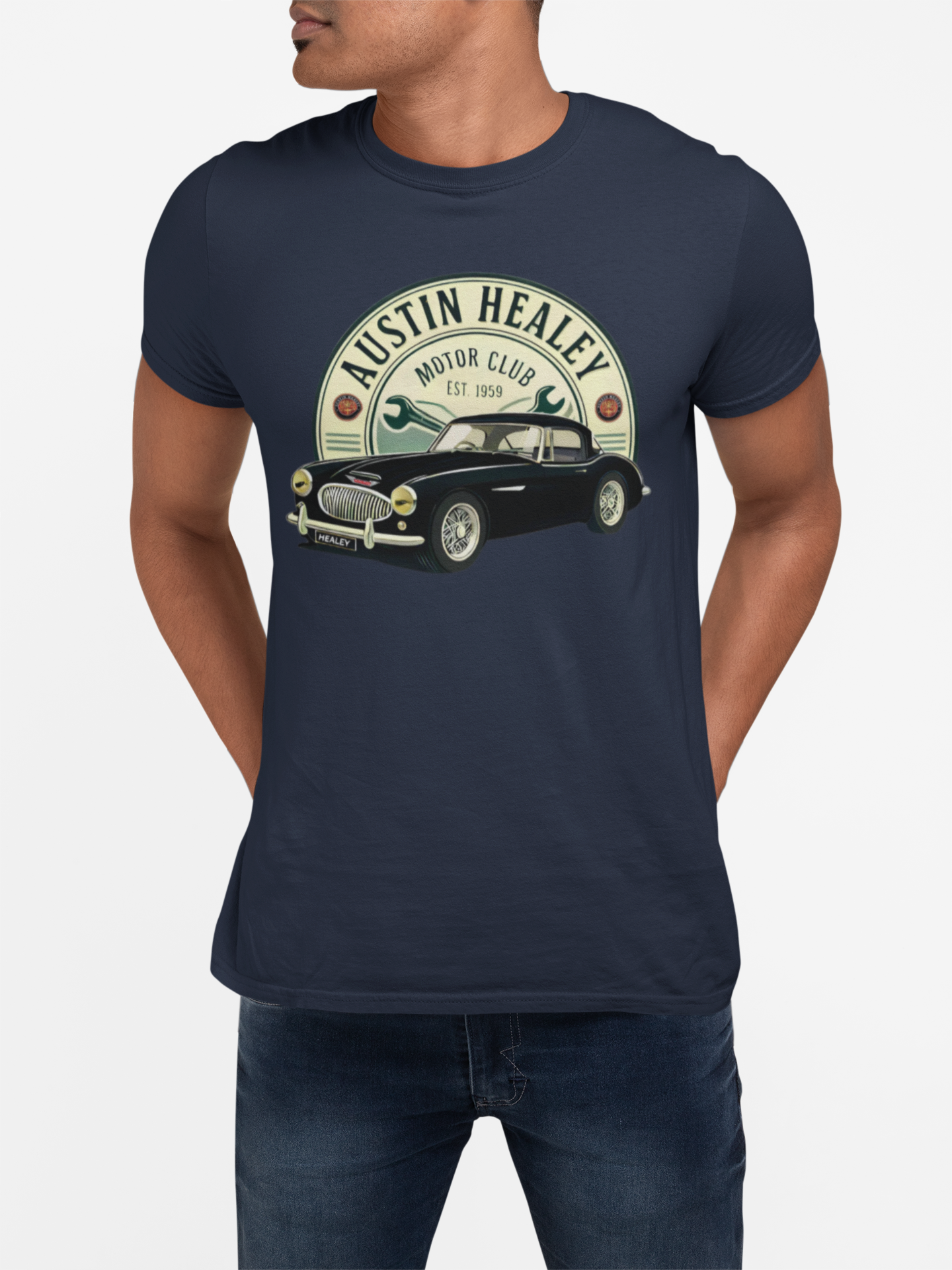 Austin Healey T-Shirt – Vintage Motor Club Graphic Tee