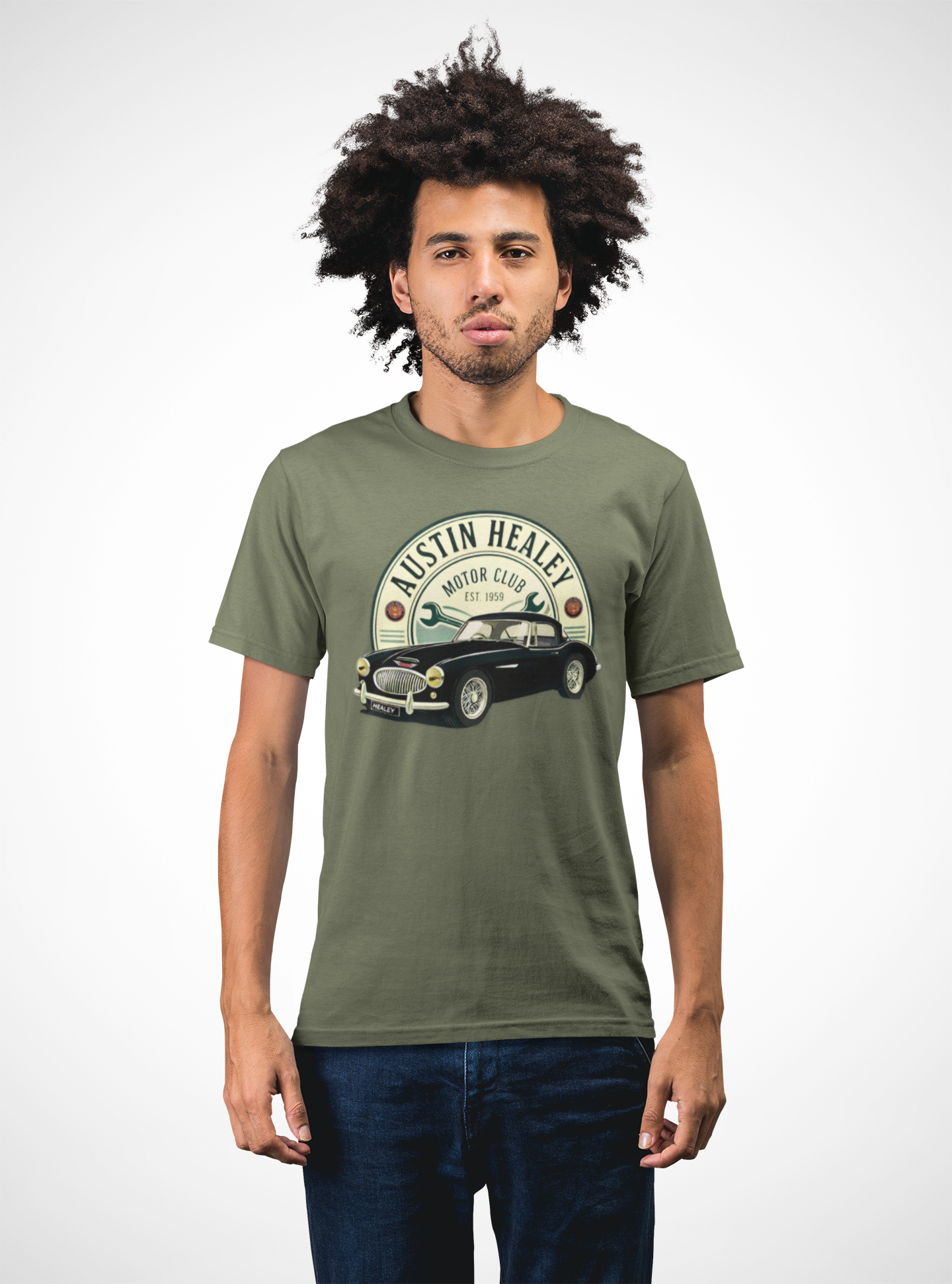 Austin Healey T-Shirt – Vintage Motor Club Graphic Tee