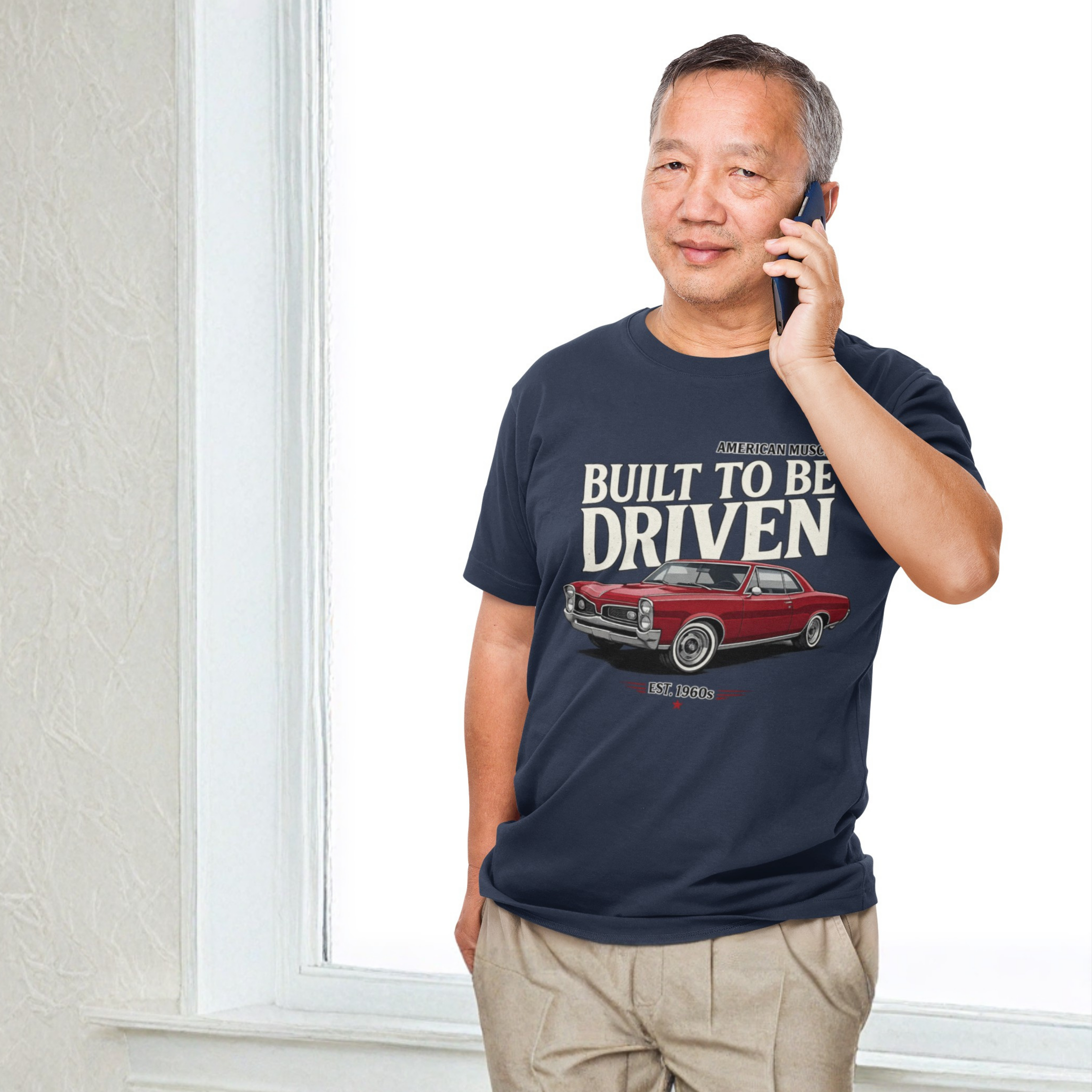 American Muscle Car T-Shirt – Built to Be Driven Tee