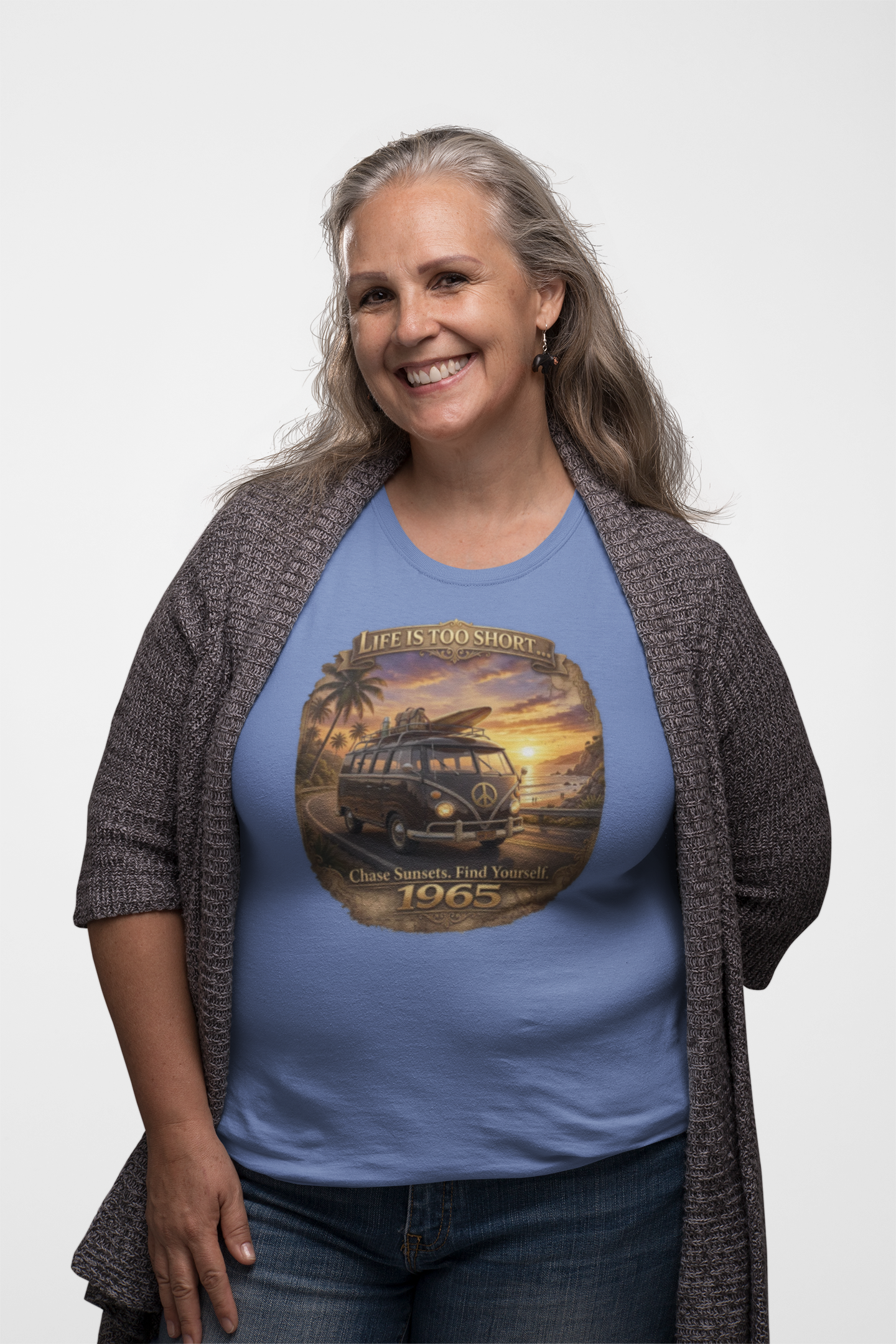 Retro Van Life T-Shirt – Chase Sunsets Graphic Tee