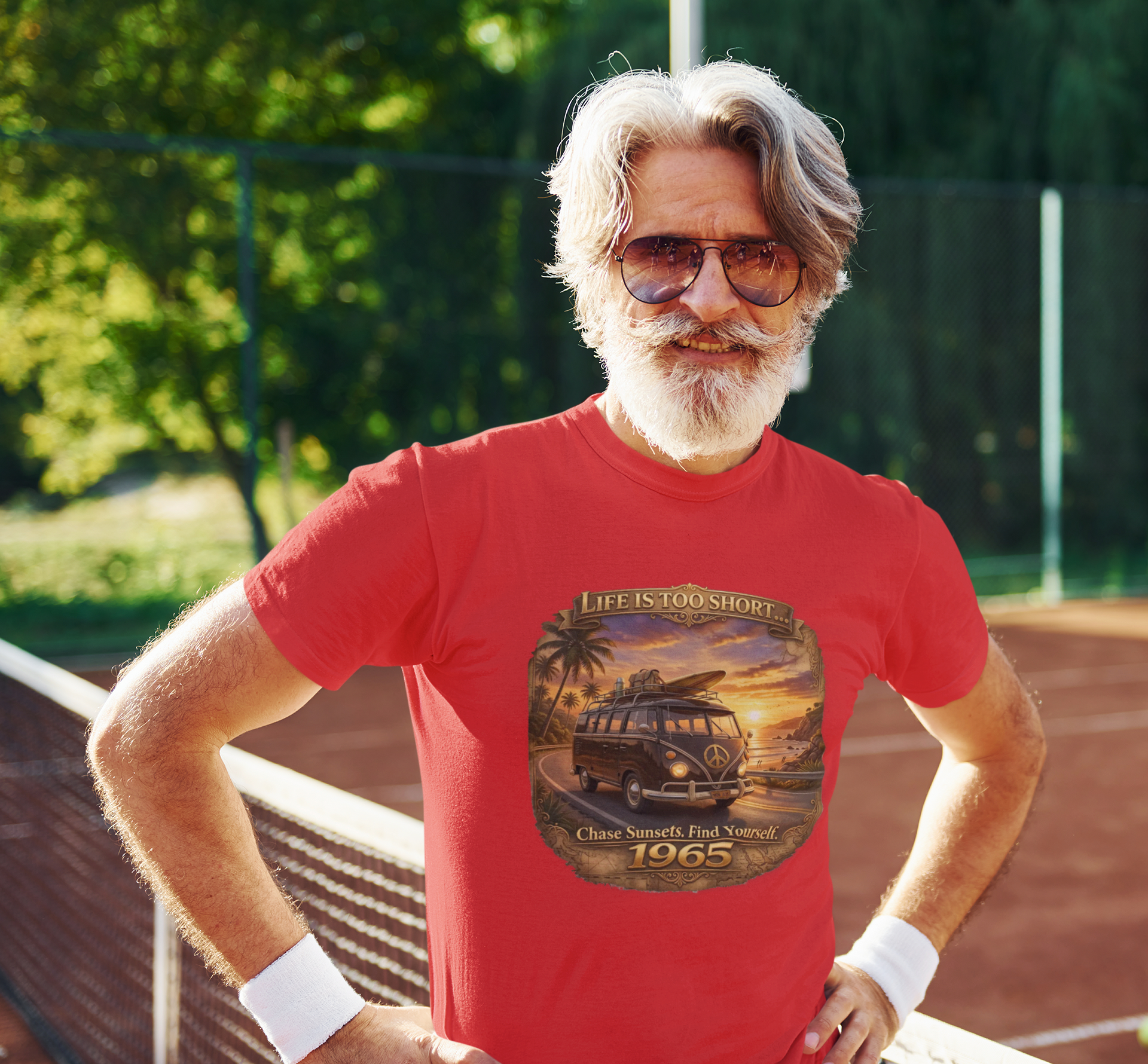 Retro Van Life T-Shirt – Chase Sunsets Graphic Tee