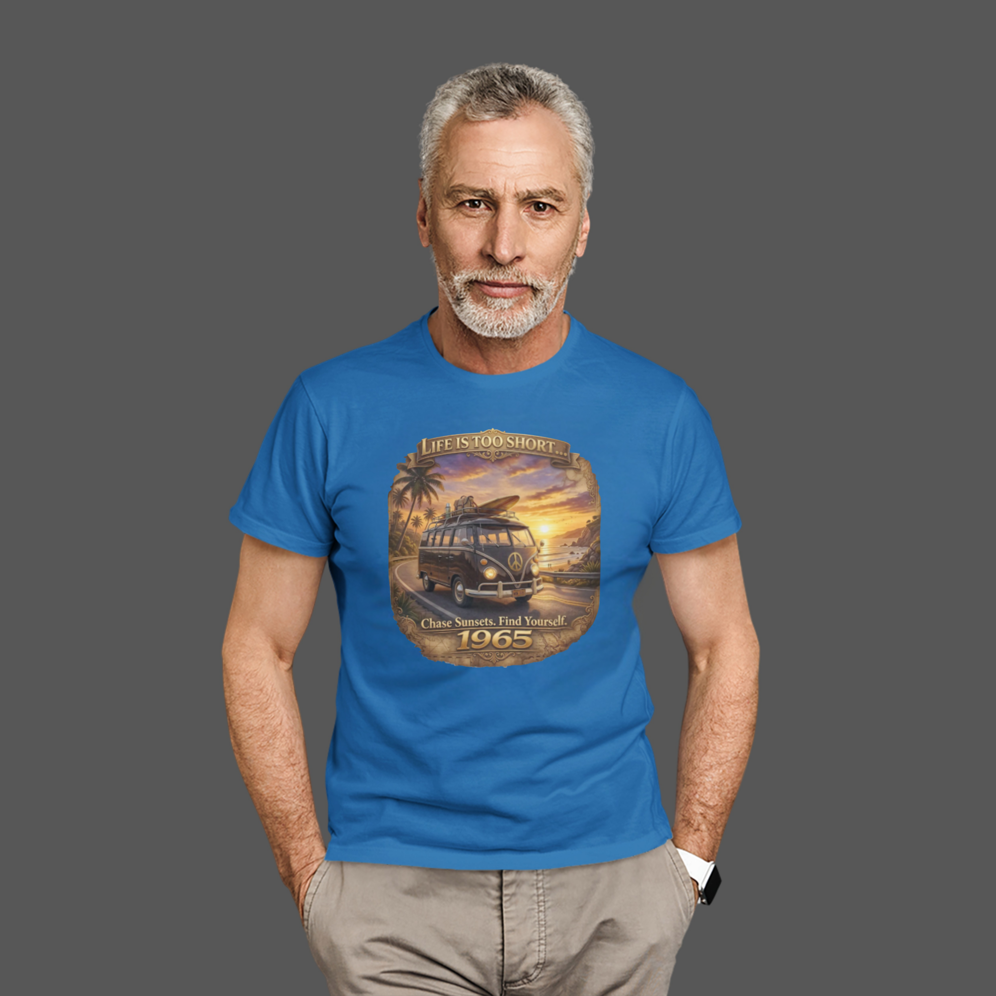 Retro Van Life T-Shirt – Chase Sunsets Graphic Tee