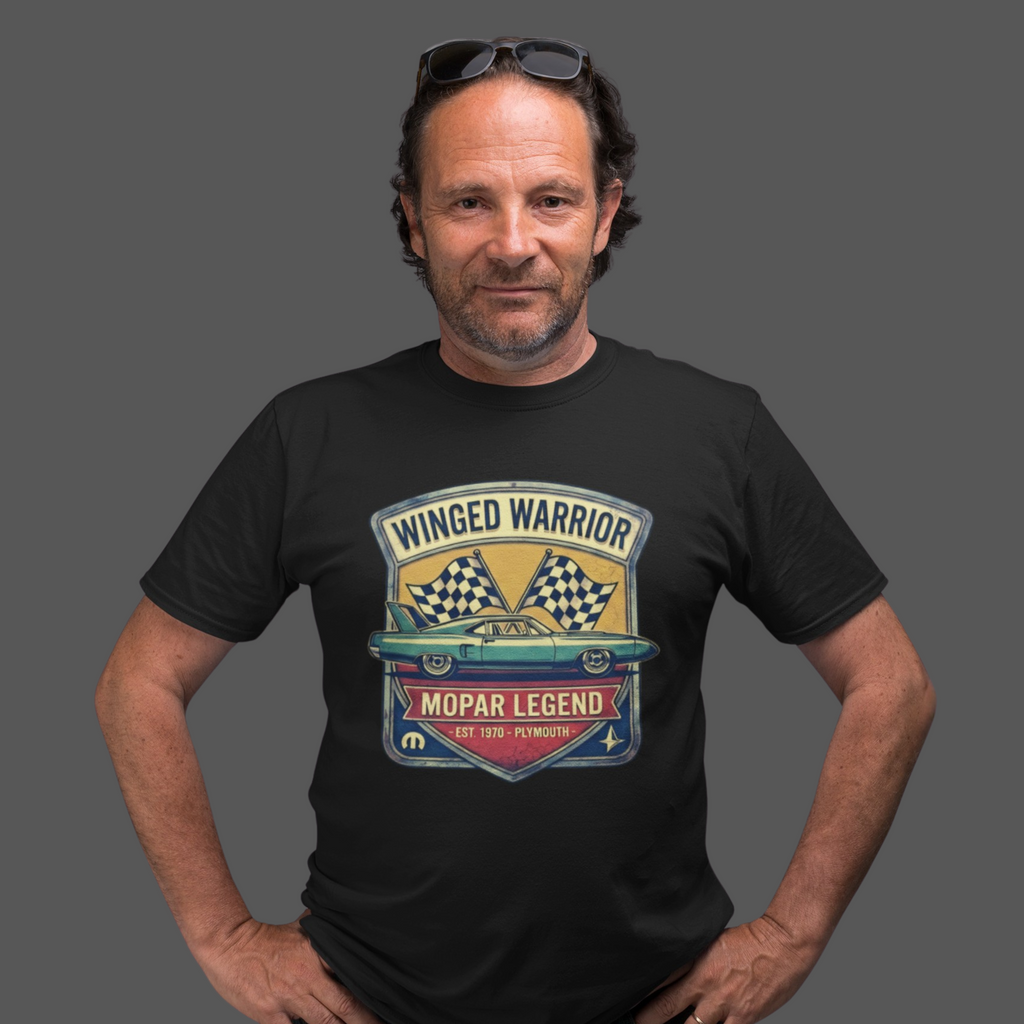 Winged Warrior Mopar Legend Shirt - Vintage Muscle Tee