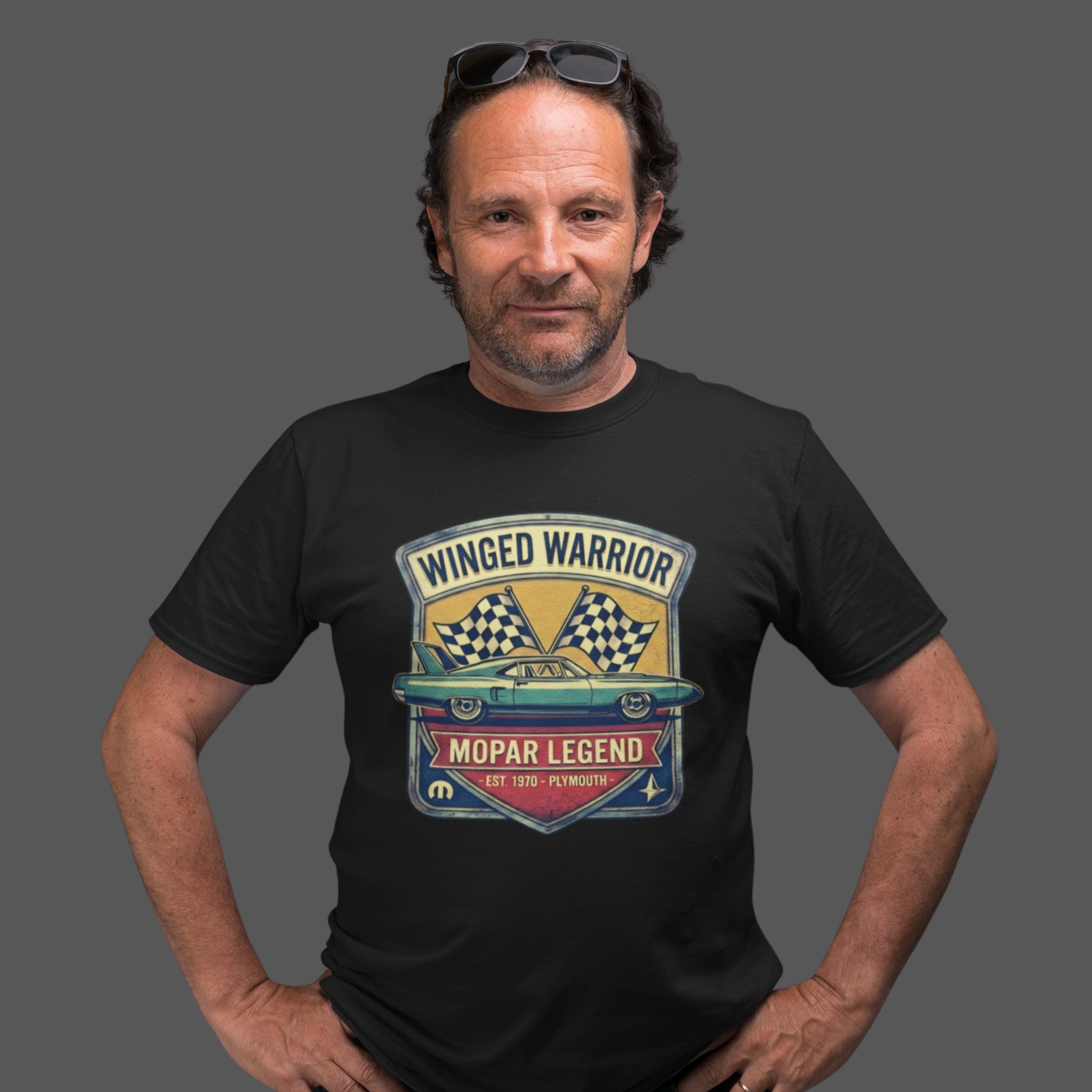 Winged Warrior Mopar Legend Shirt - Vintage Muscle Tee