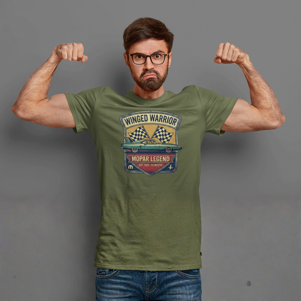 Winged Warrior Mopar Legend Shirt - Vintage Muscle Tee