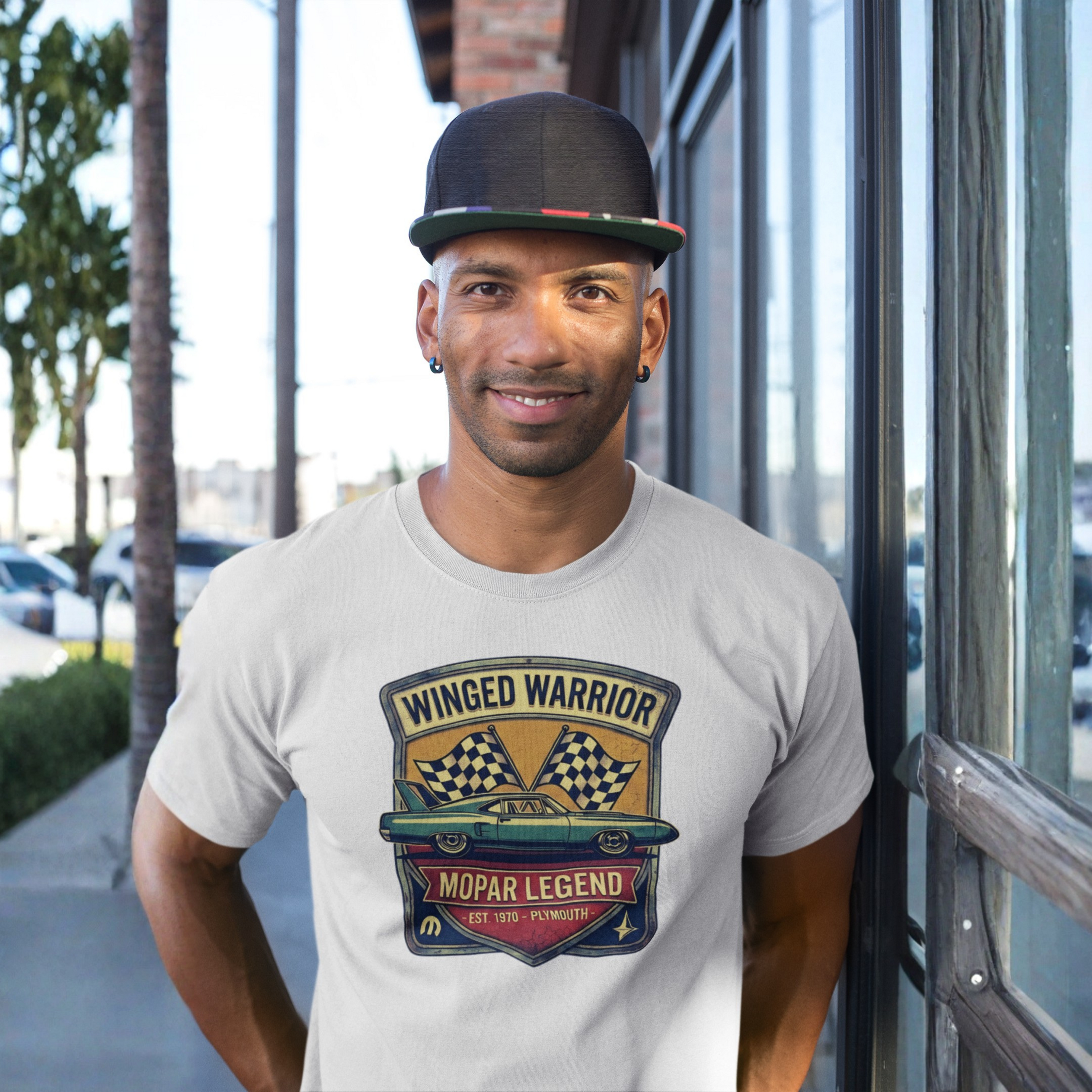 Winged Warrior Mopar Legend Shirt - Vintage Muscle Tee