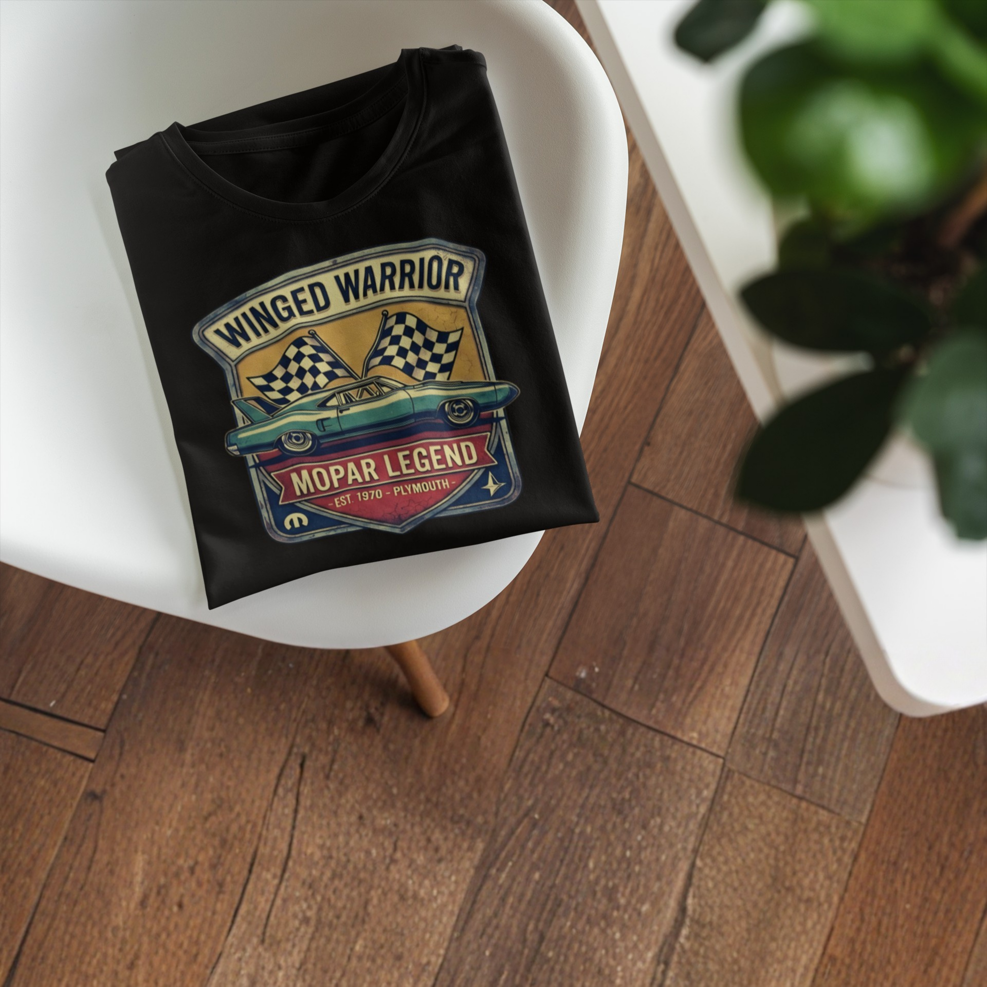 Winged Warrior Mopar Legend Shirt - Vintage Muscle Tee
