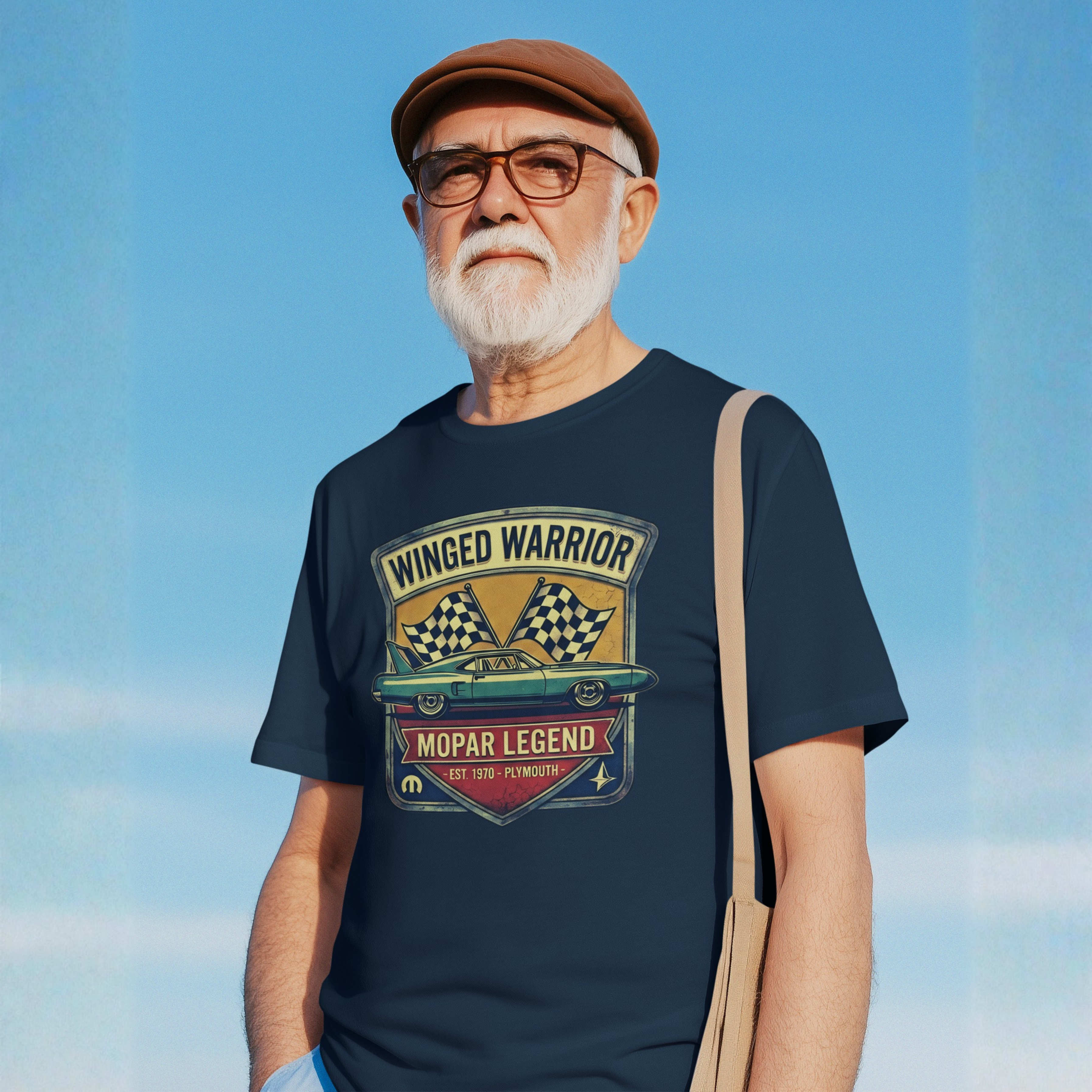 Winged Warrior Mopar Legend Shirt - Vintage Muscle Tee