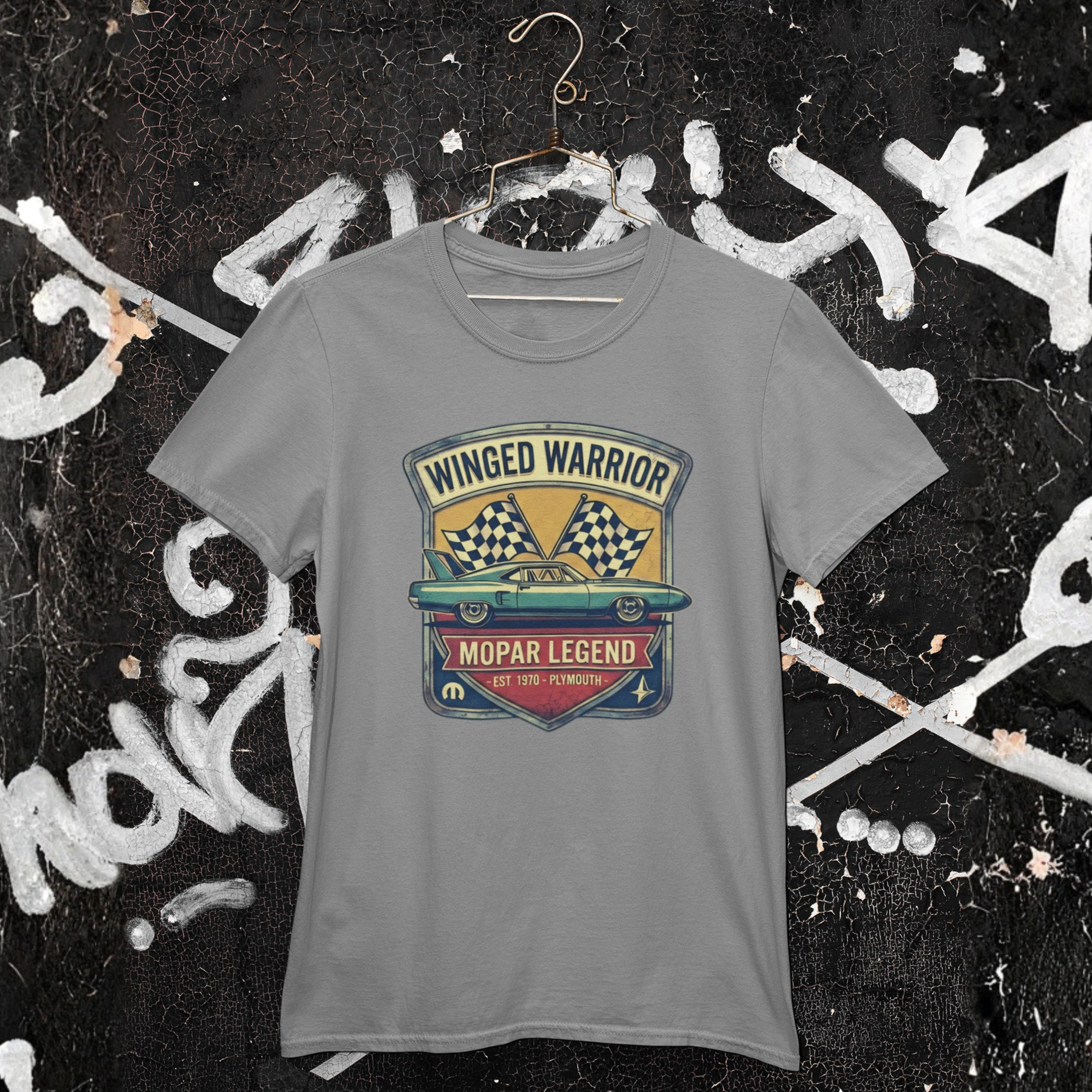 Winged Warrior Mopar Legend Shirt - Vintage Muscle Tee