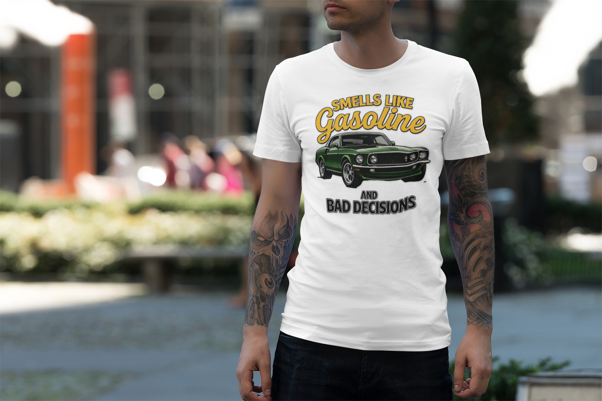 Smells Like Gasoline And Bad Decisions T-Shirt