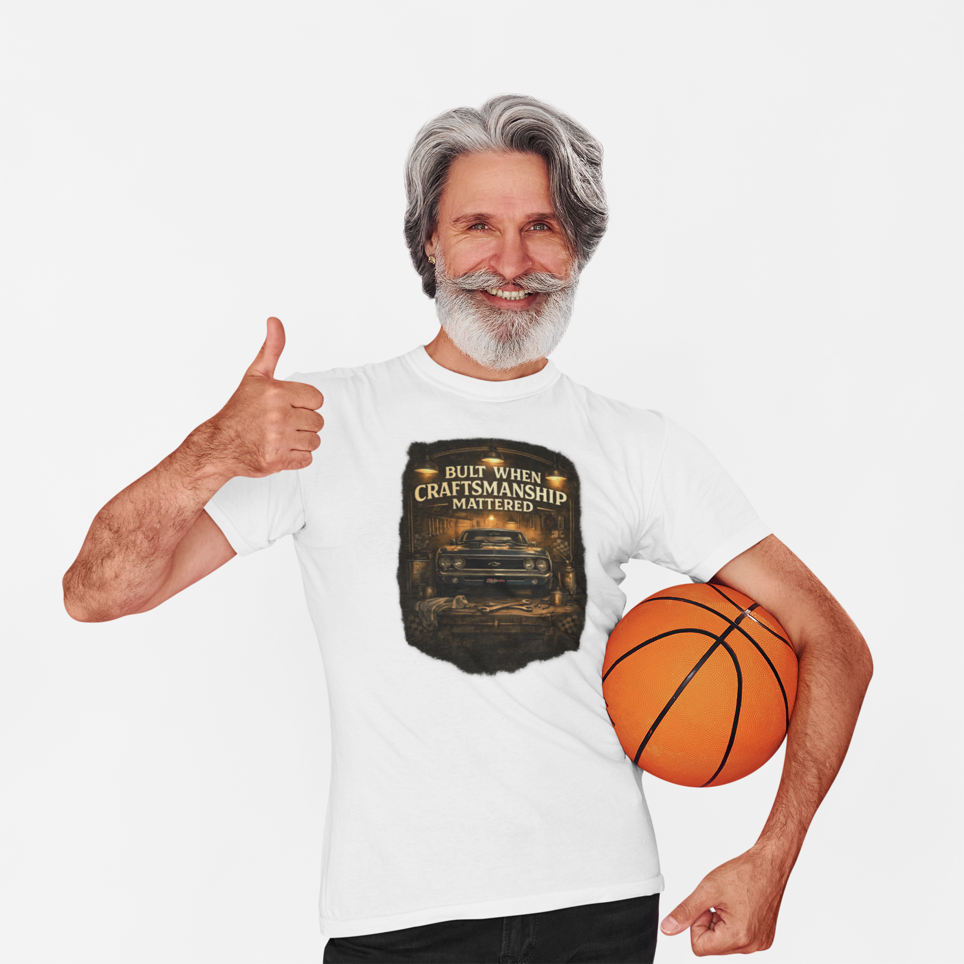 Vintage Muscle Car T-Shirt –Classic Craftsmanship Tee
