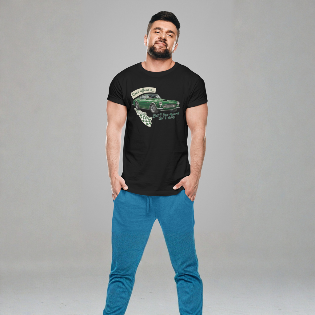 Vintage Sports Car T-Shirt – Can’t Afford It Tee