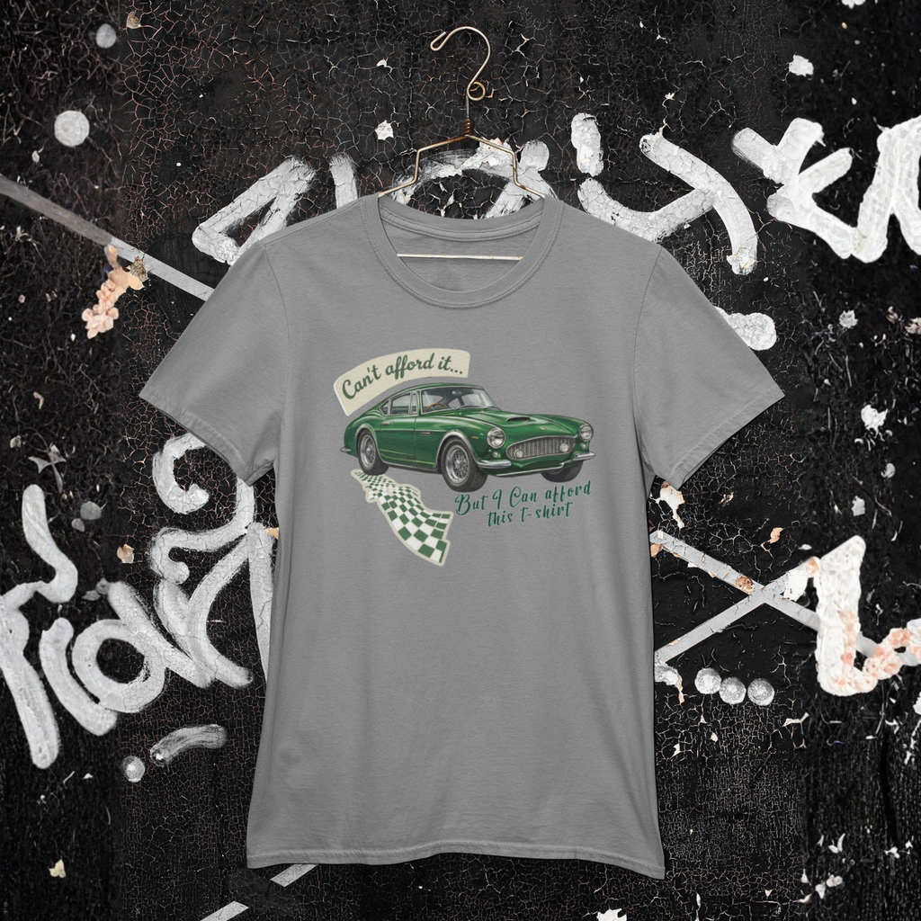 Vintage Sports Car T-Shirt – Can’t Afford It Tee