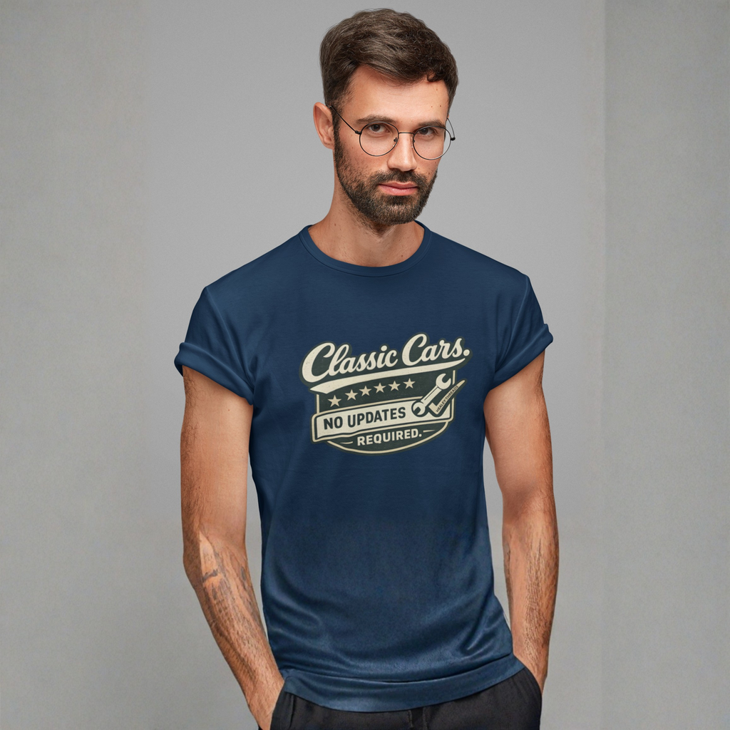 Classic Car T-Shirt – No Updates Required Tee