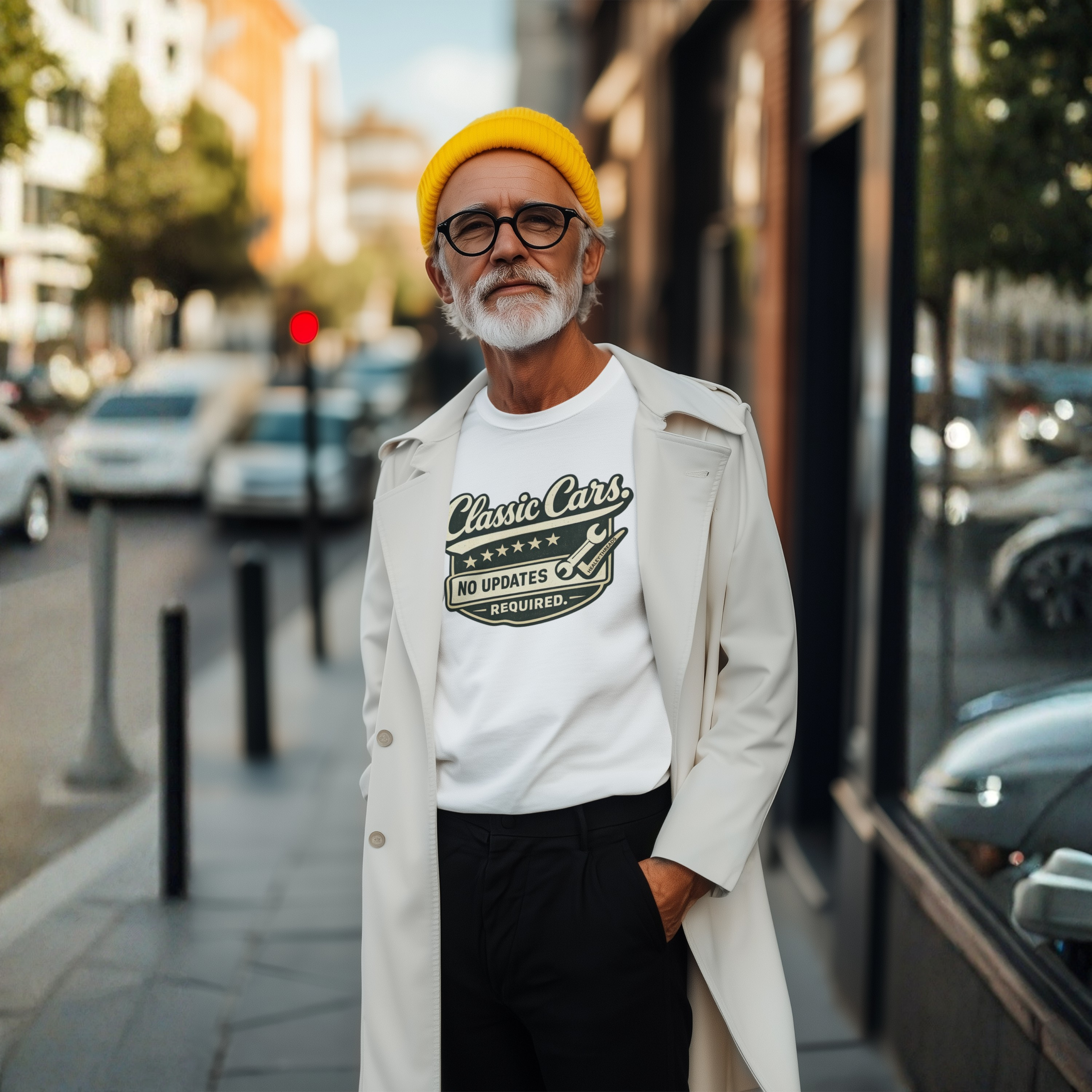 Classic Car T-Shirt – No Updates Required Tee