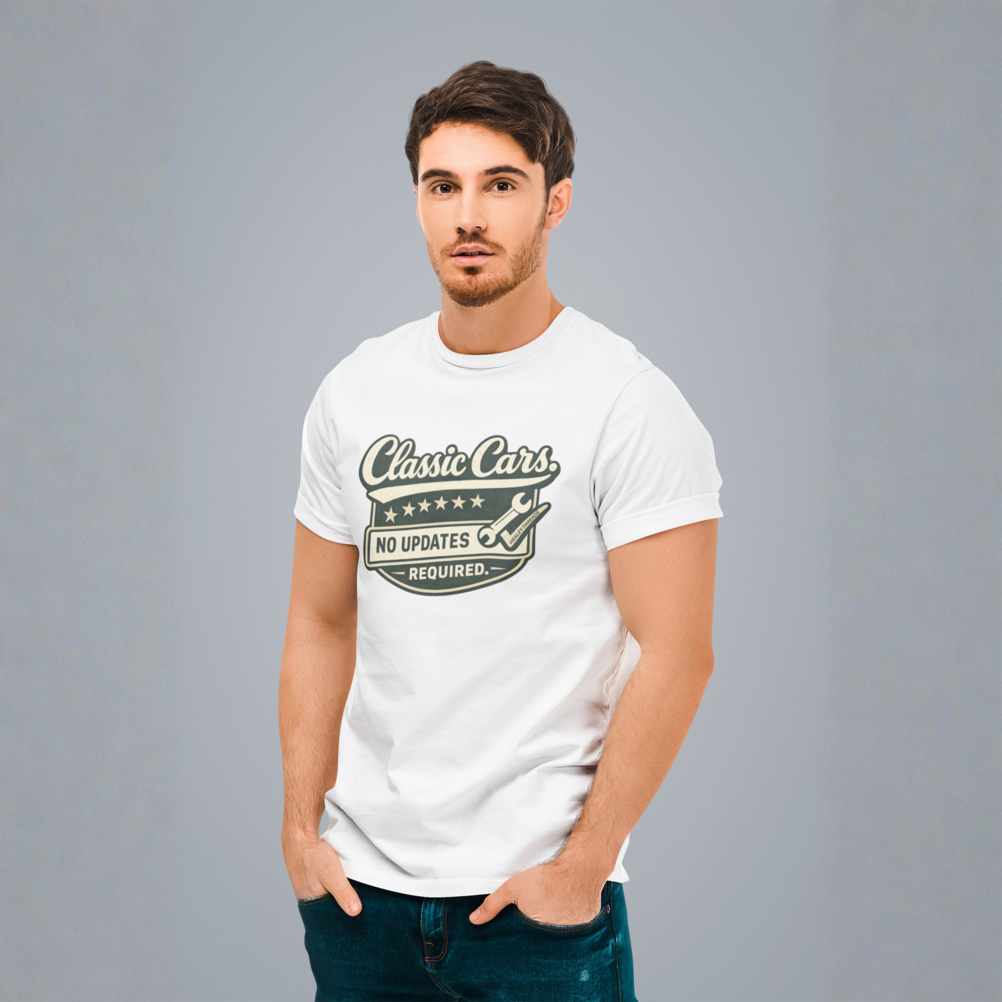 Classic Car T-Shirt – No Updates Required Tee
