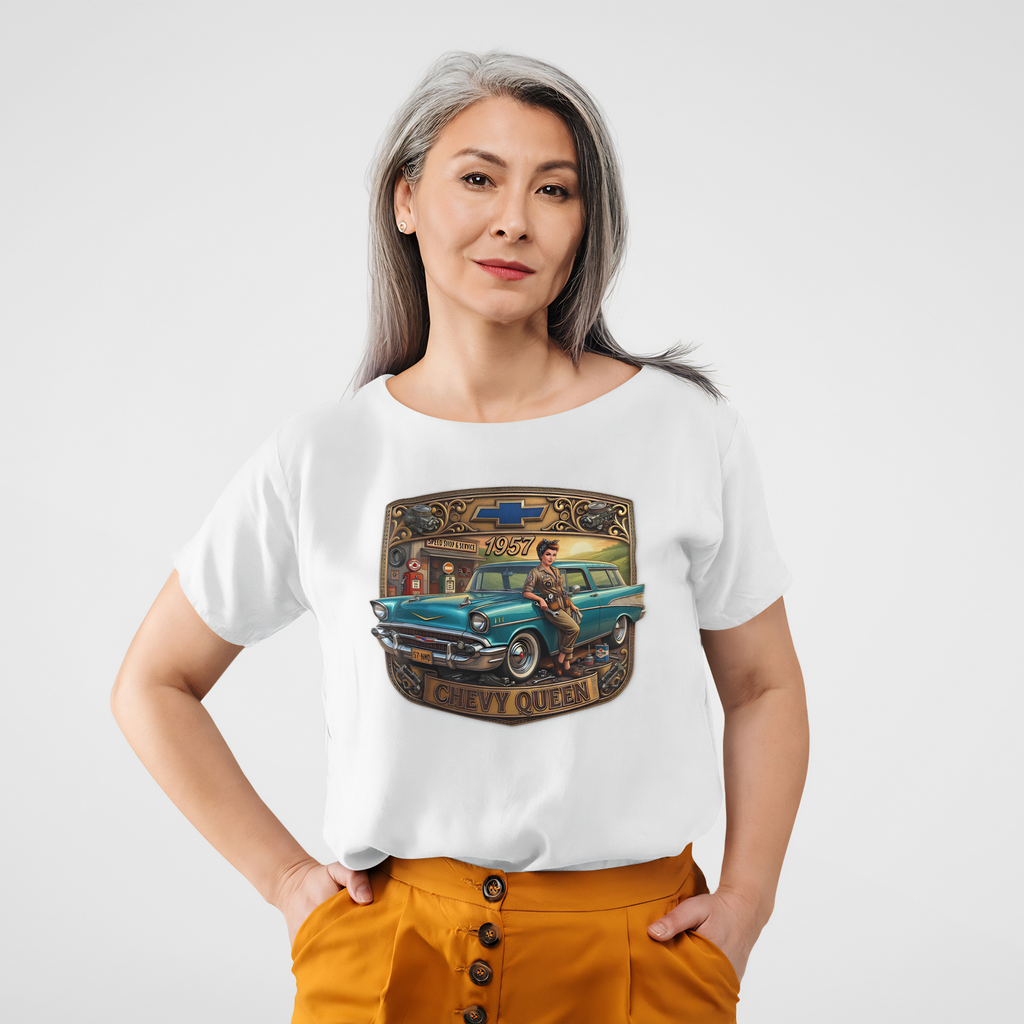1957 Bel Air T-Shirt - Retro Classic Car Graphic Tee