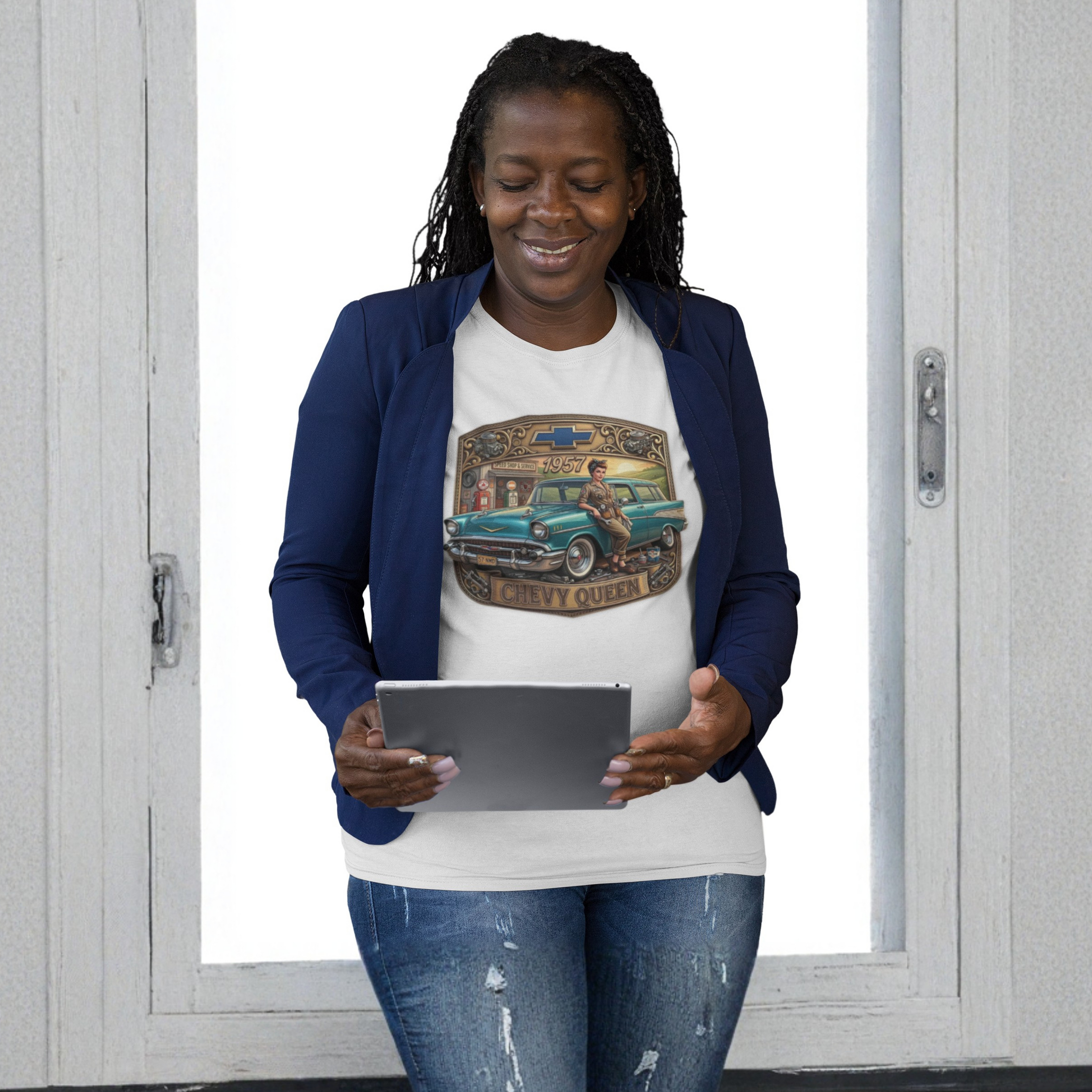 1957 Bel Air T-Shirt - Retro Classic Car Graphic Tee