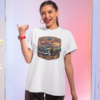 1955 Chevy Girl T-Shirt — Vintage Classic Car Retro Tee