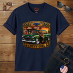 1955 Chevy Girl T-Shirt — Vintage Classic Car Retro Tee