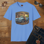Vintage 1962 Roadster T-Shirt - Retro Classic Car & Boy Illustration
