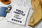 Full Throttle Ahead Tee | Vintage Sports Car Graphic T-Shirt
