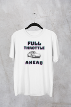 Full Throttle Ahead Tee | Vintage Sports Car Graphic T-Shirt