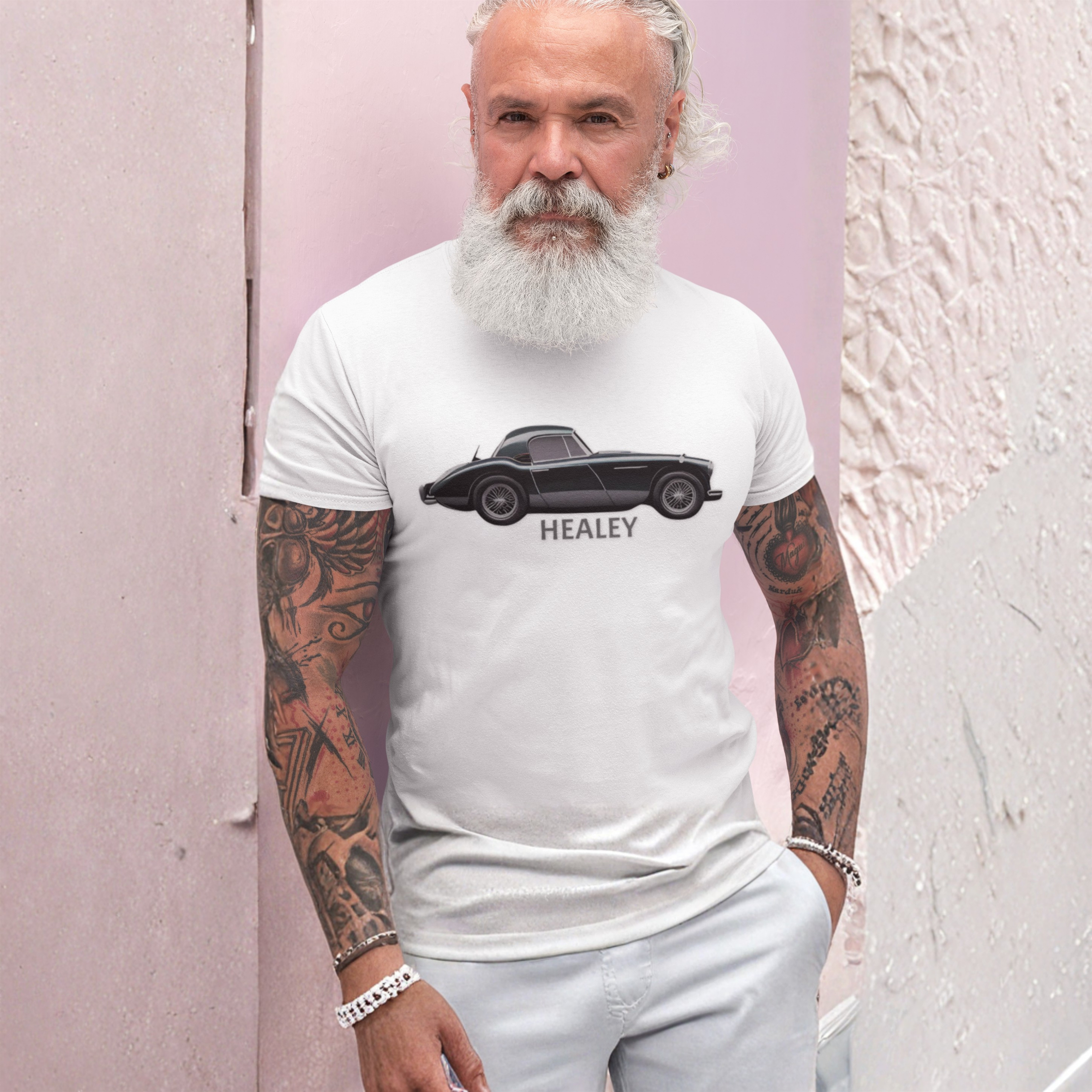 Healey Classic Car T-Shirt | Vintage Sports Car Tee