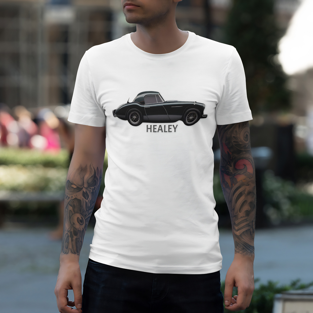 Healey Classic Car T-Shirt | Vintage Sports Car Tee
