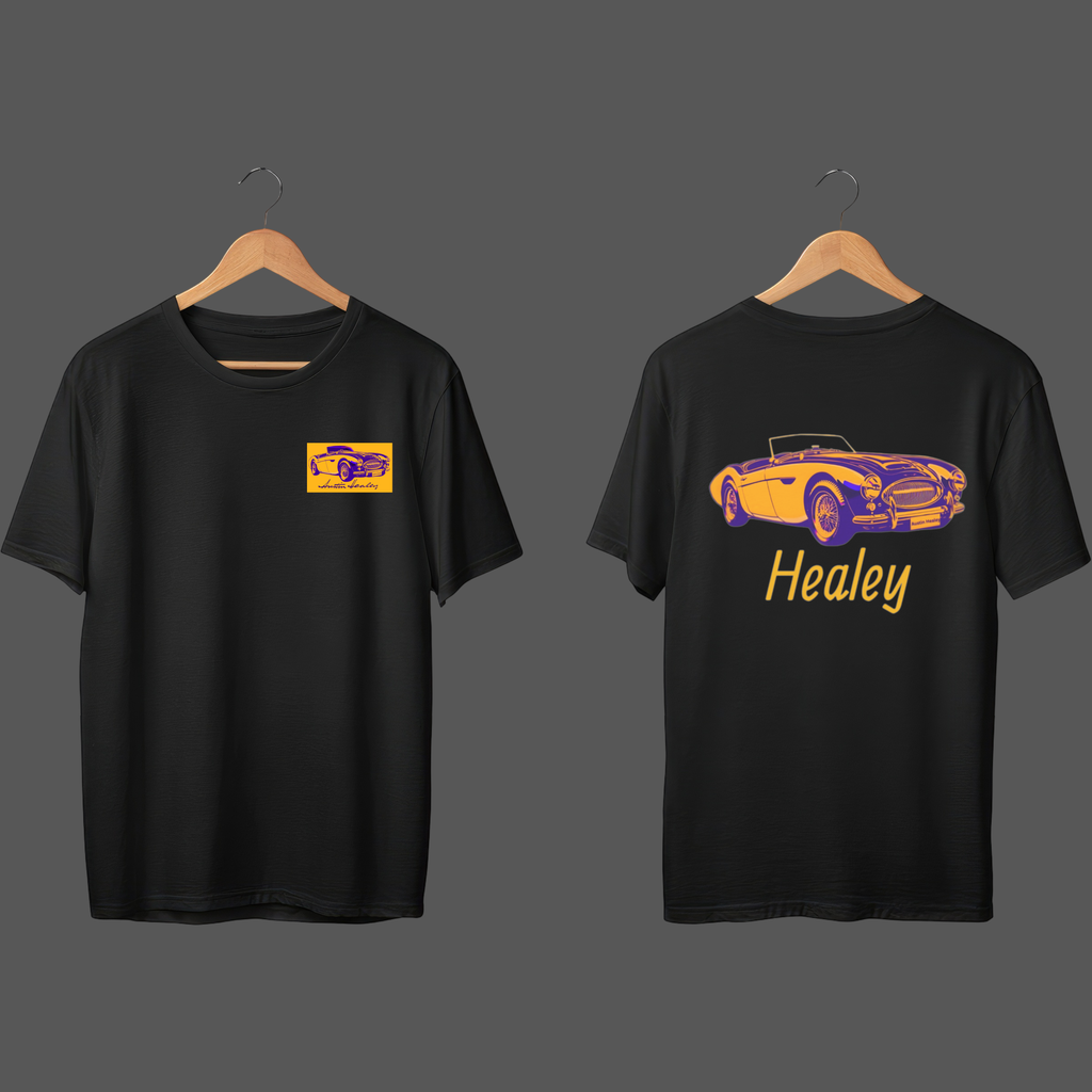Classic Healey Car Tee - Vintage Sports Car Graphic T‑Shirt
