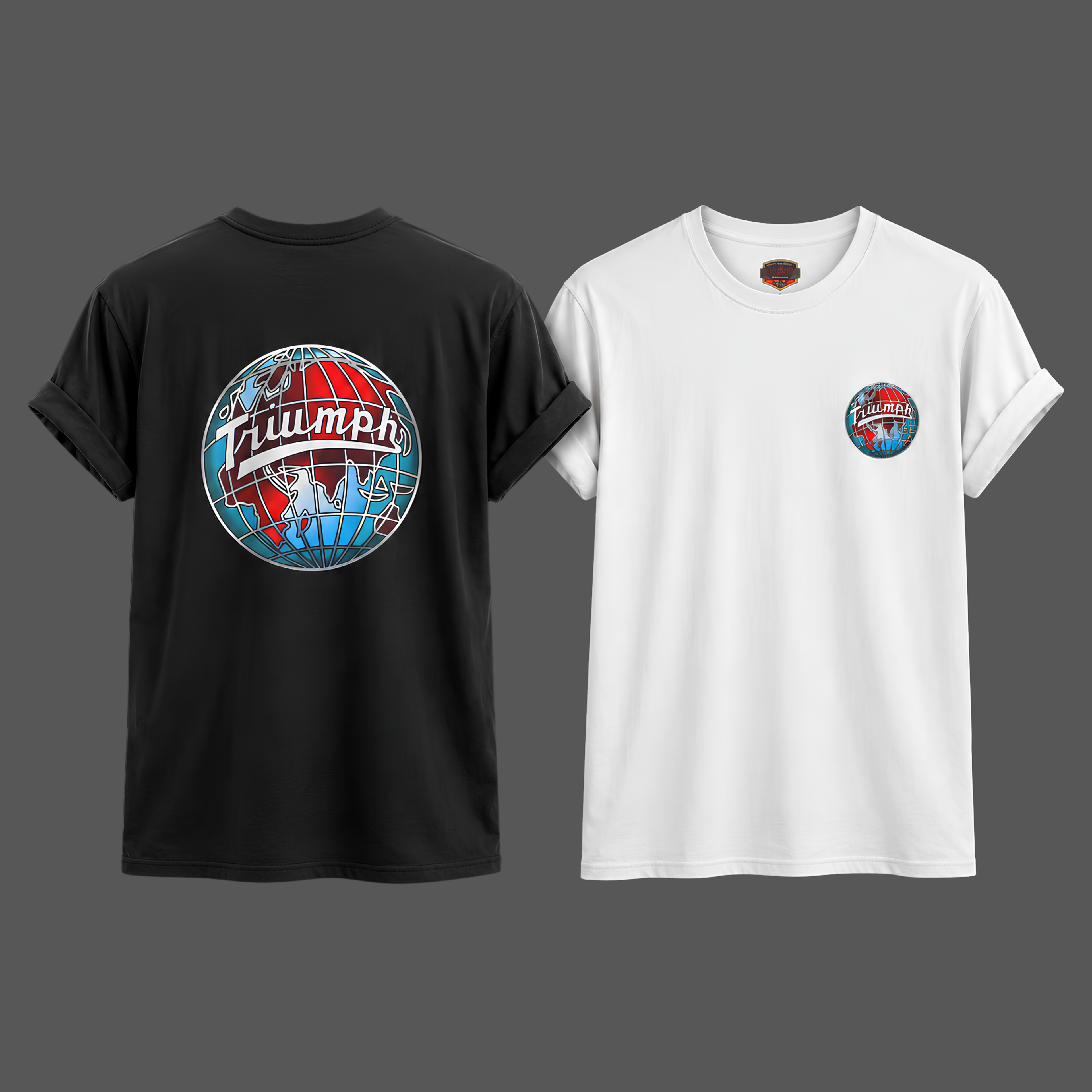 Triumph Motorcycle Logo Pocket T‑Shirt