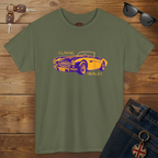 Retro Pop Art Roadster Tee | Bold Vintage Sports Car Shirt