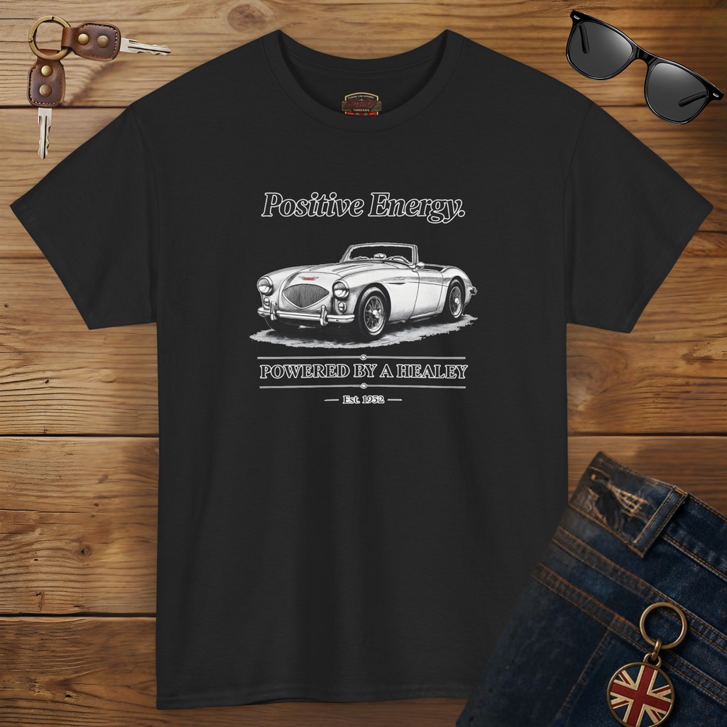 Positive Energy Vintage Roadster Tee | Classic Car T-Shirt