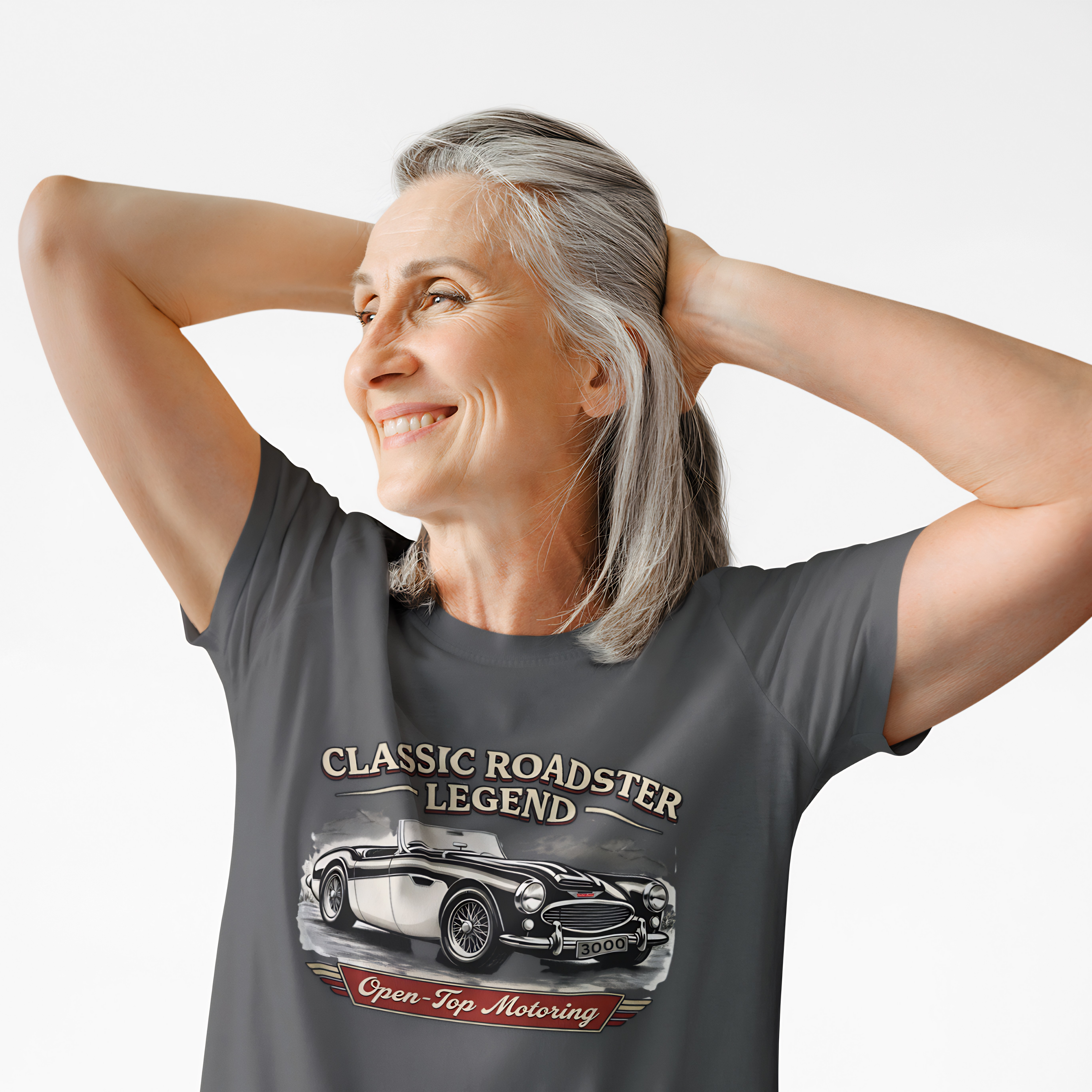 Classic Roadster Legend Tee | Open-Top Motoring Car Shirt