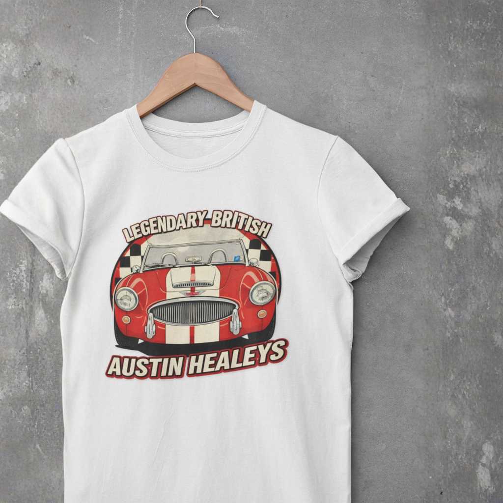 Legendary British Roadster Tee | Classic Racing Car Shirt
