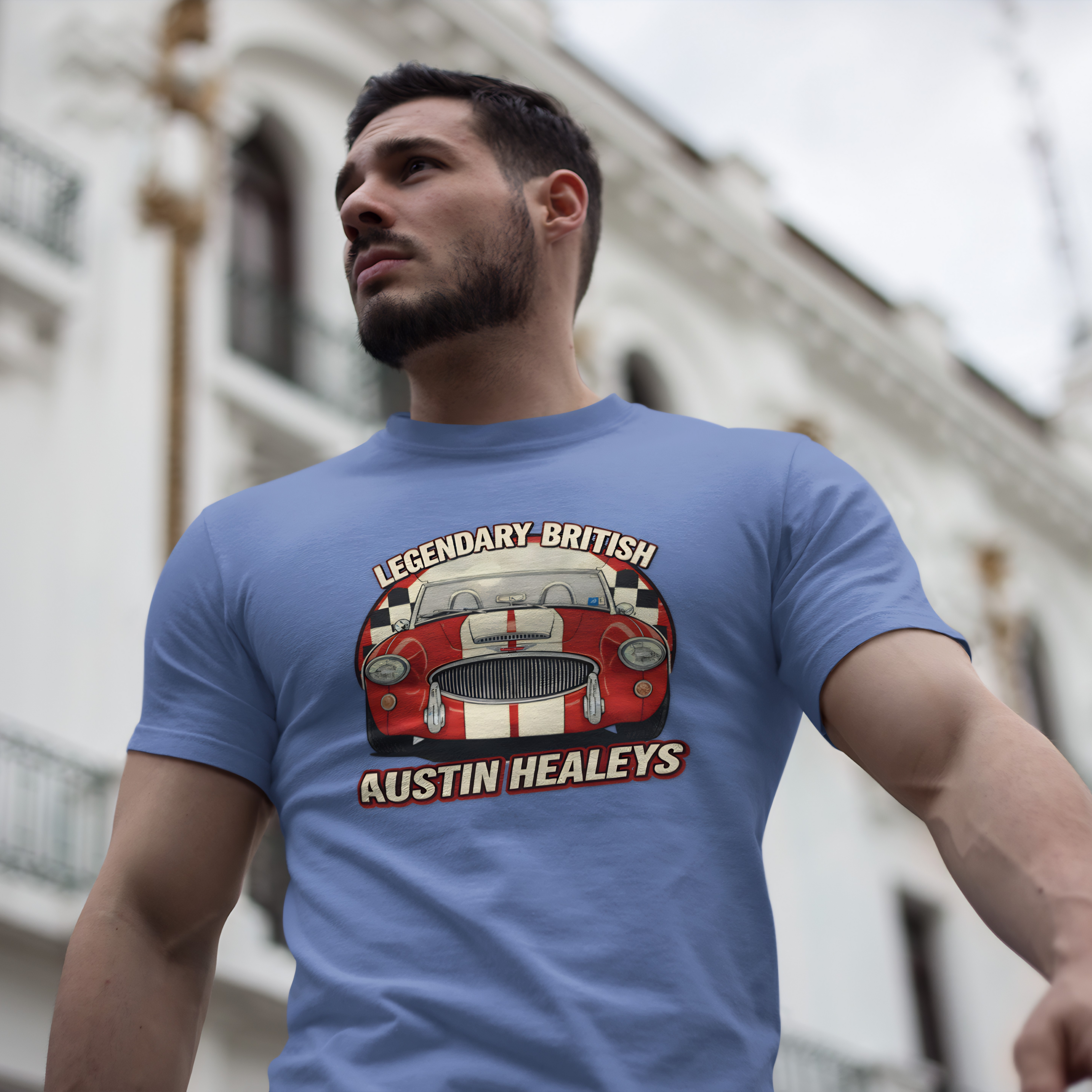 Legendary British Roadster Tee | Classic Racing Car Shirt